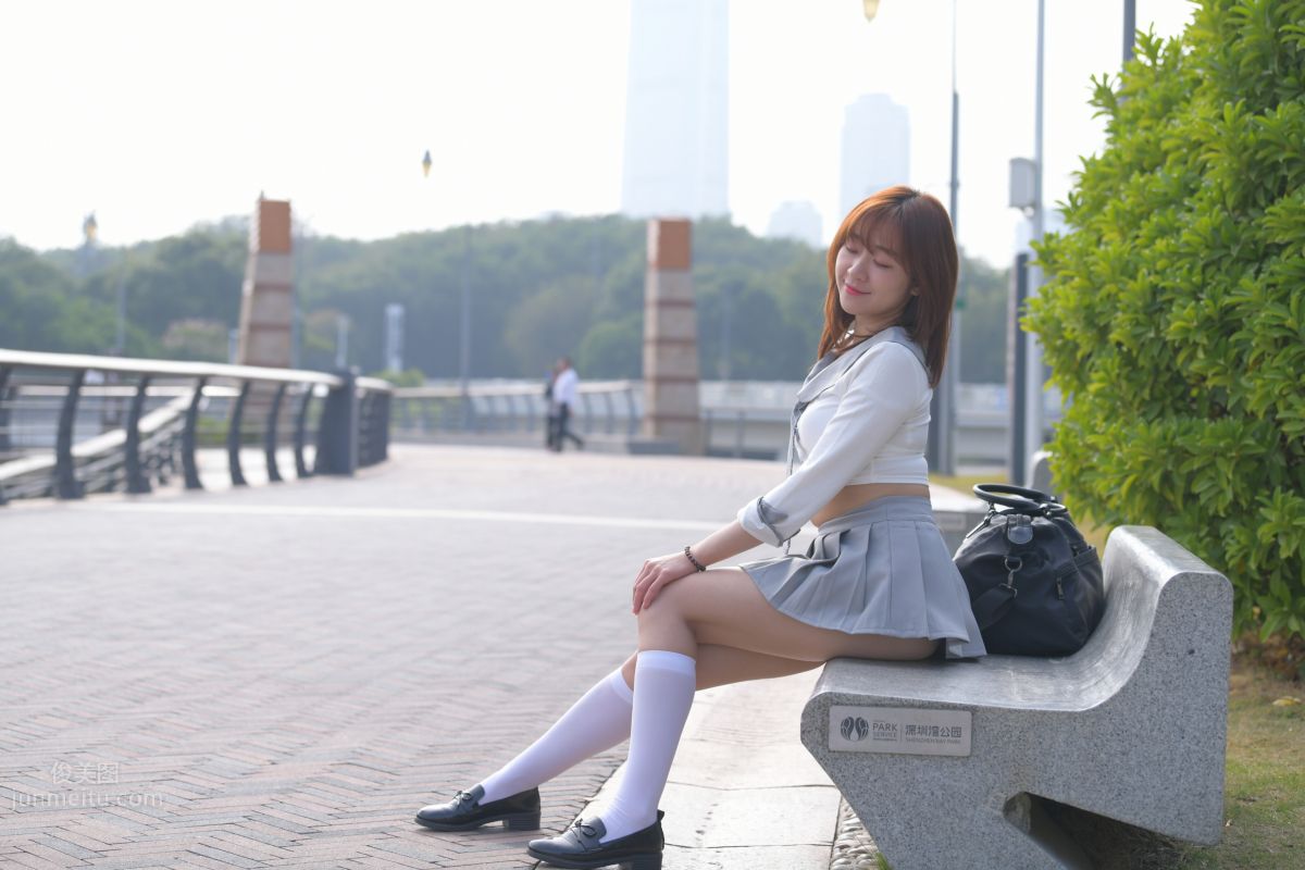[Mojing Street] 095 Sexy and Moving Beauty in a Small Pleated Skirt photo 339