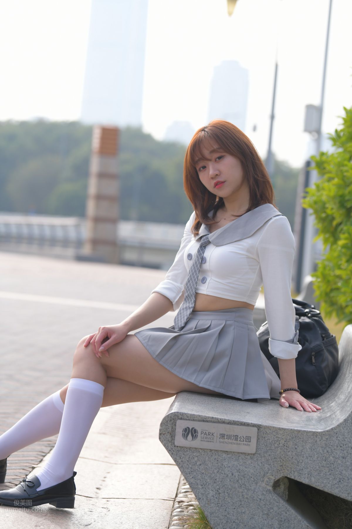 [Mojing Street] 095 Sexy and Moving Beauty in a Small Pleated Skirt photo 342