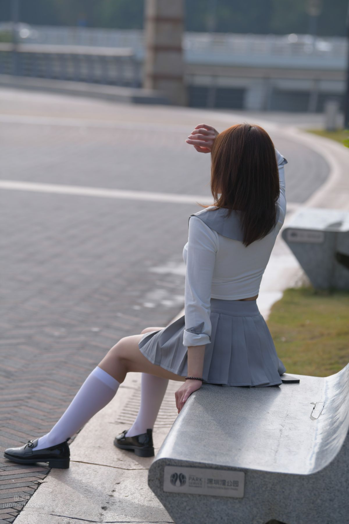 [Mojing Street] 095 Sexy and Moving Beauty in a Small Pleated Skirt photo 346