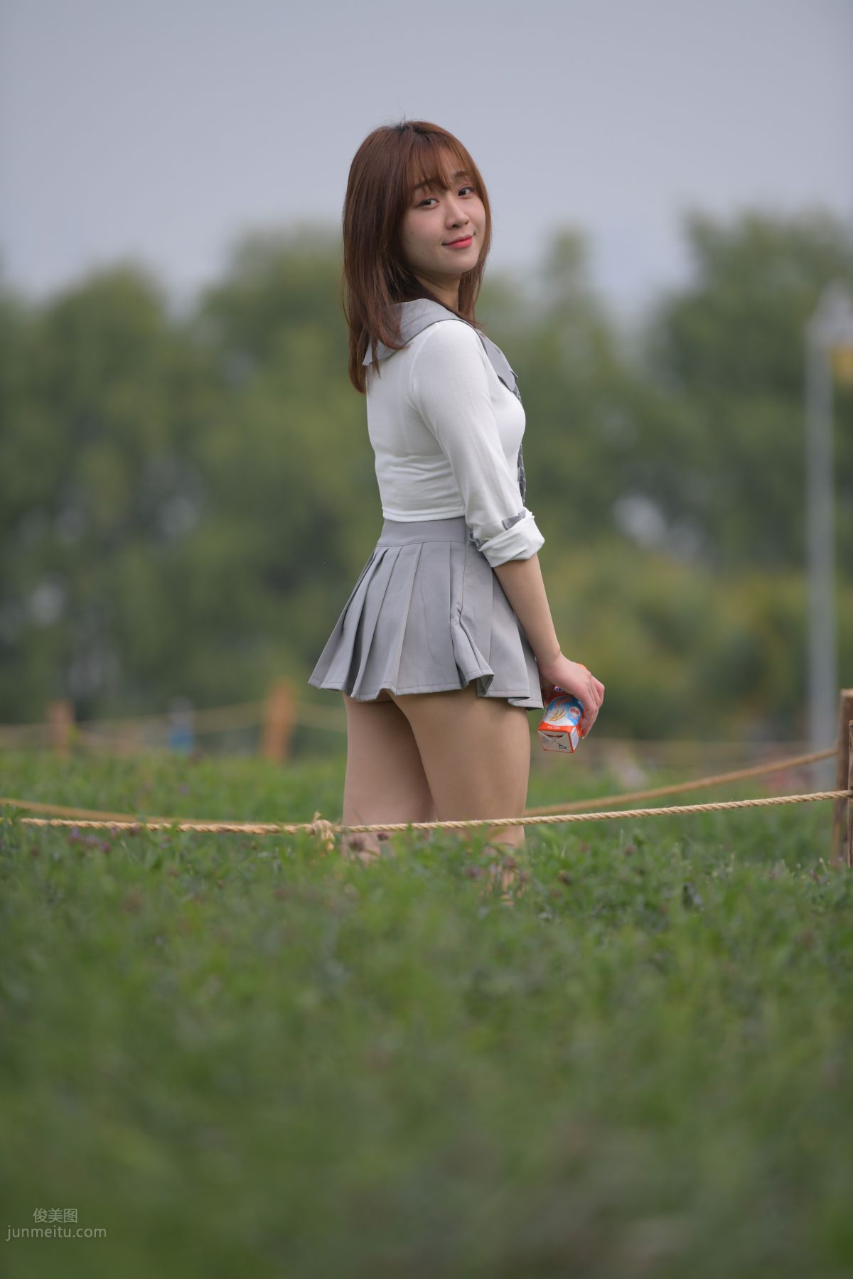 [Mojing Street] 095 Sexy and Moving Beauty in a Small Pleated Skirt photo 603