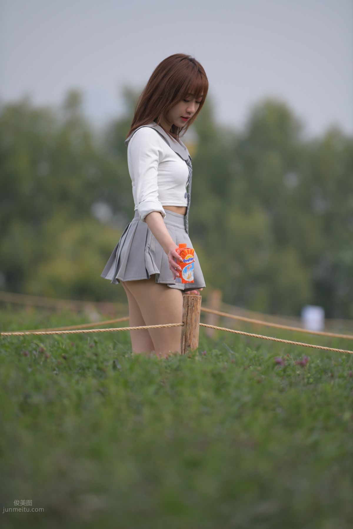 [Mojing Street] 095 Sexy and Moving Beauty in a Small Pleated Skirt photo 604