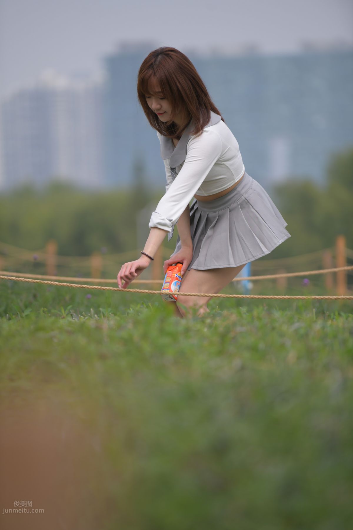 [Mojing Street] 095 Sexy and Moving Beauty in a Small Pleated Skirt photo 622