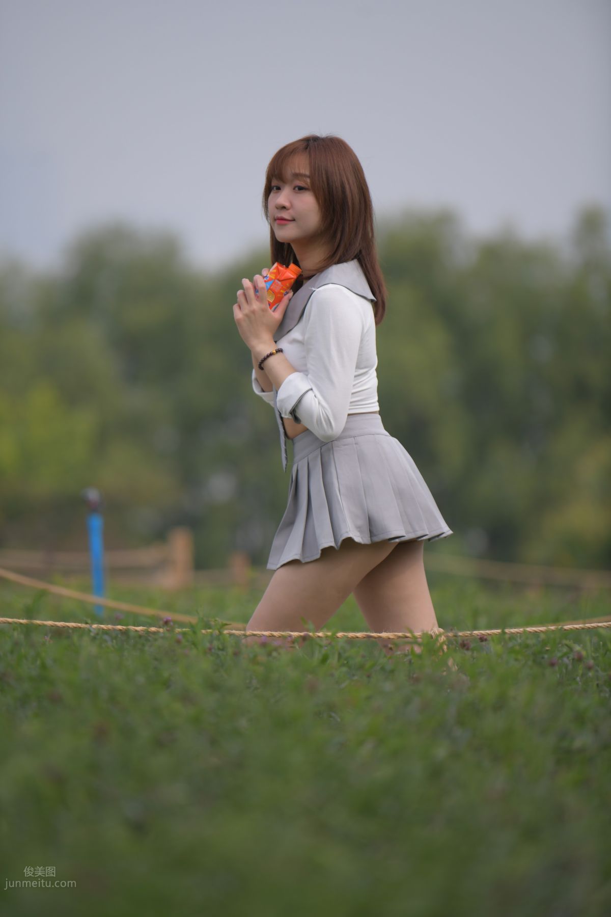 [Mojing Street] 095 Sexy and Moving Beauty in a Small Pleated Skirt photo 662