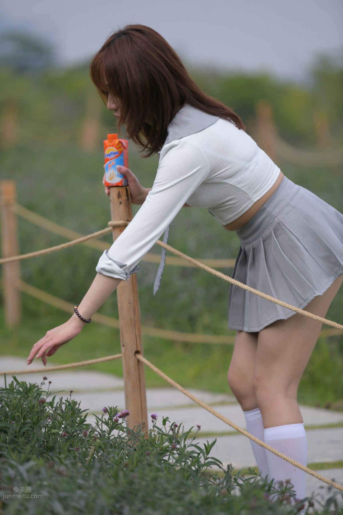 [Mojing Street] 095 Sexy and Moving Beauty in a Small Pleated Skirt photo 737