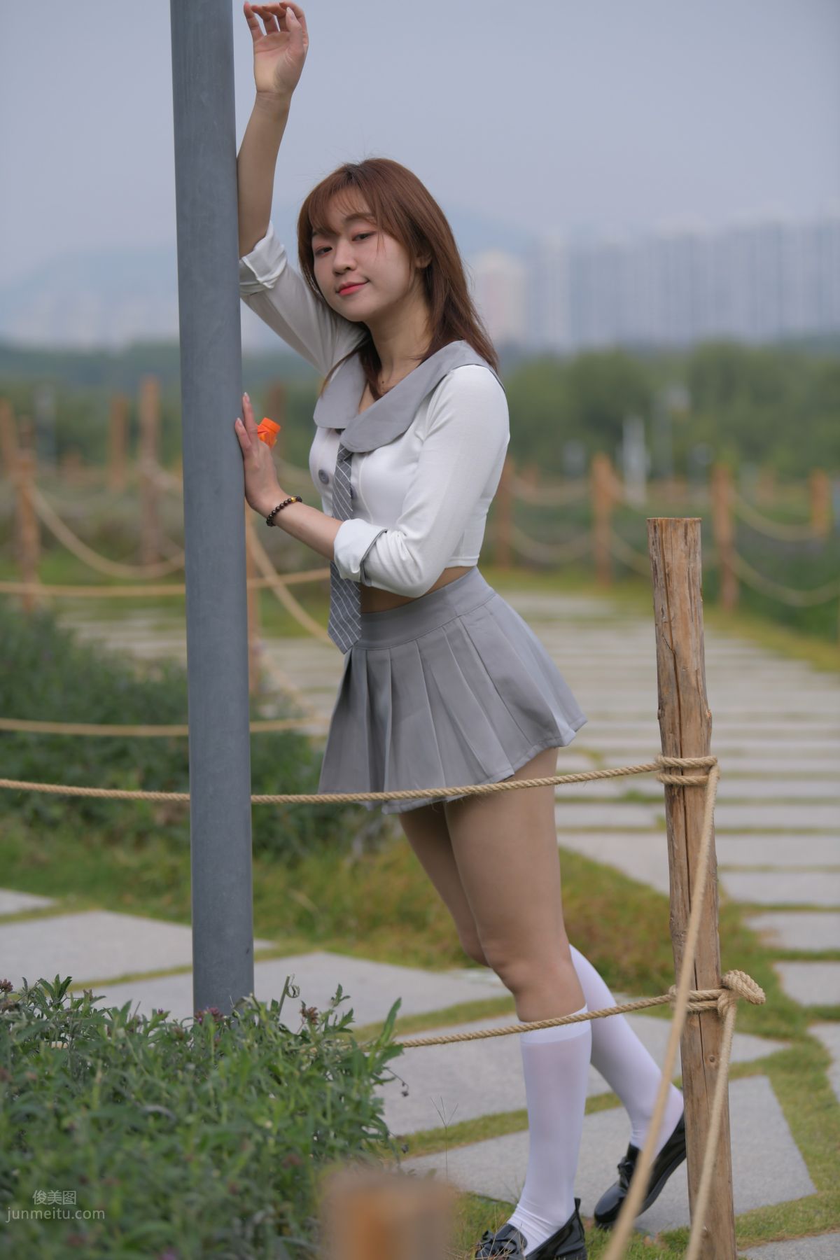 [Mojing Street] 095 Sexy and Moving Beauty in a Small Pleated Skirt photo 754