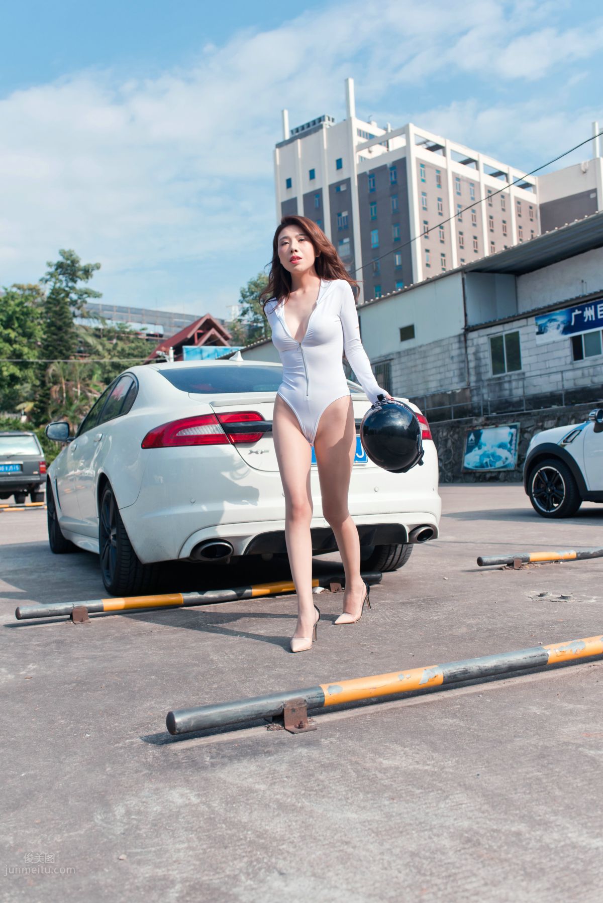 [Mojing Street] 096 White Bodysuit Girl [107P] photo 52