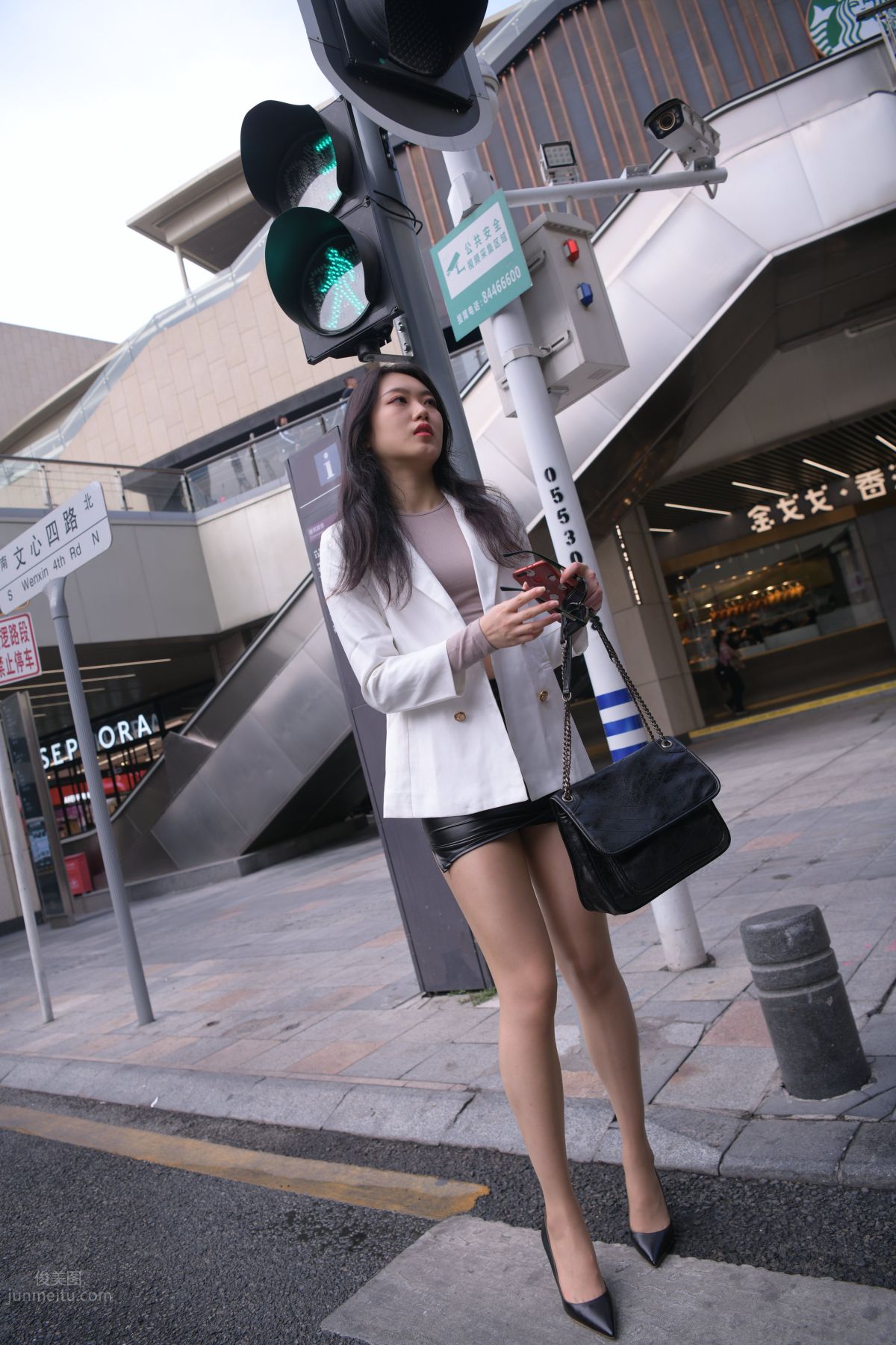[Mojing Street] 099 Hunhun Street Snap Works, That Woman 1 photo 307