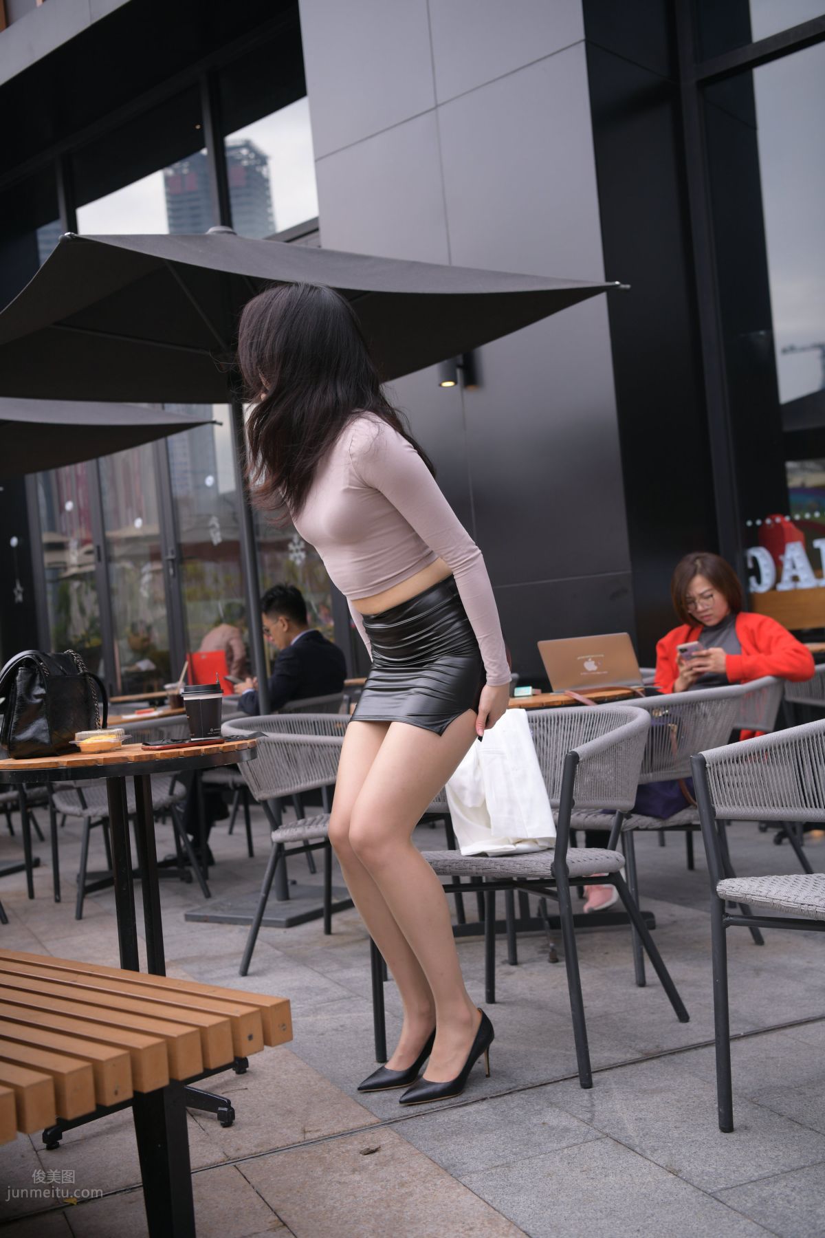 [Mojing Street] 099 Hunhun Street Snap Works, That Woman 1 photo 420
