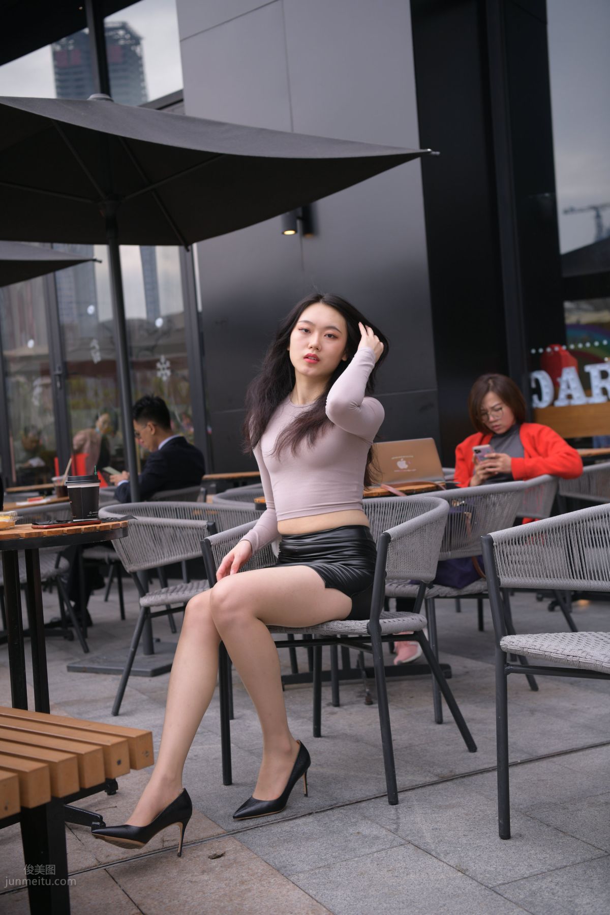 [Mojing Street] 099 Hunhun Street Snap Works, That Woman 1 photo 423