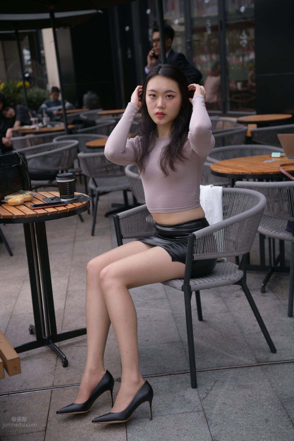 [Mojing Street] 099 Hunhun Street Snap Works, That Woman 1 photo 442