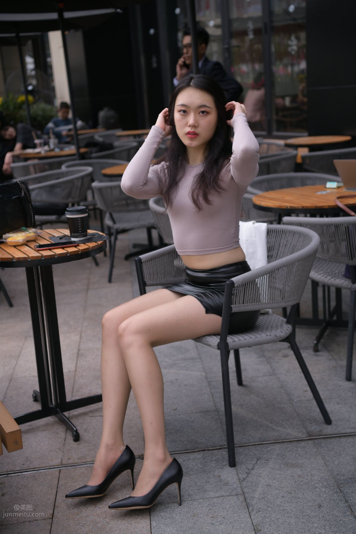 [Mojing Street] 099 Hunhun Street Snap Works, That Woman 1 photo 443
