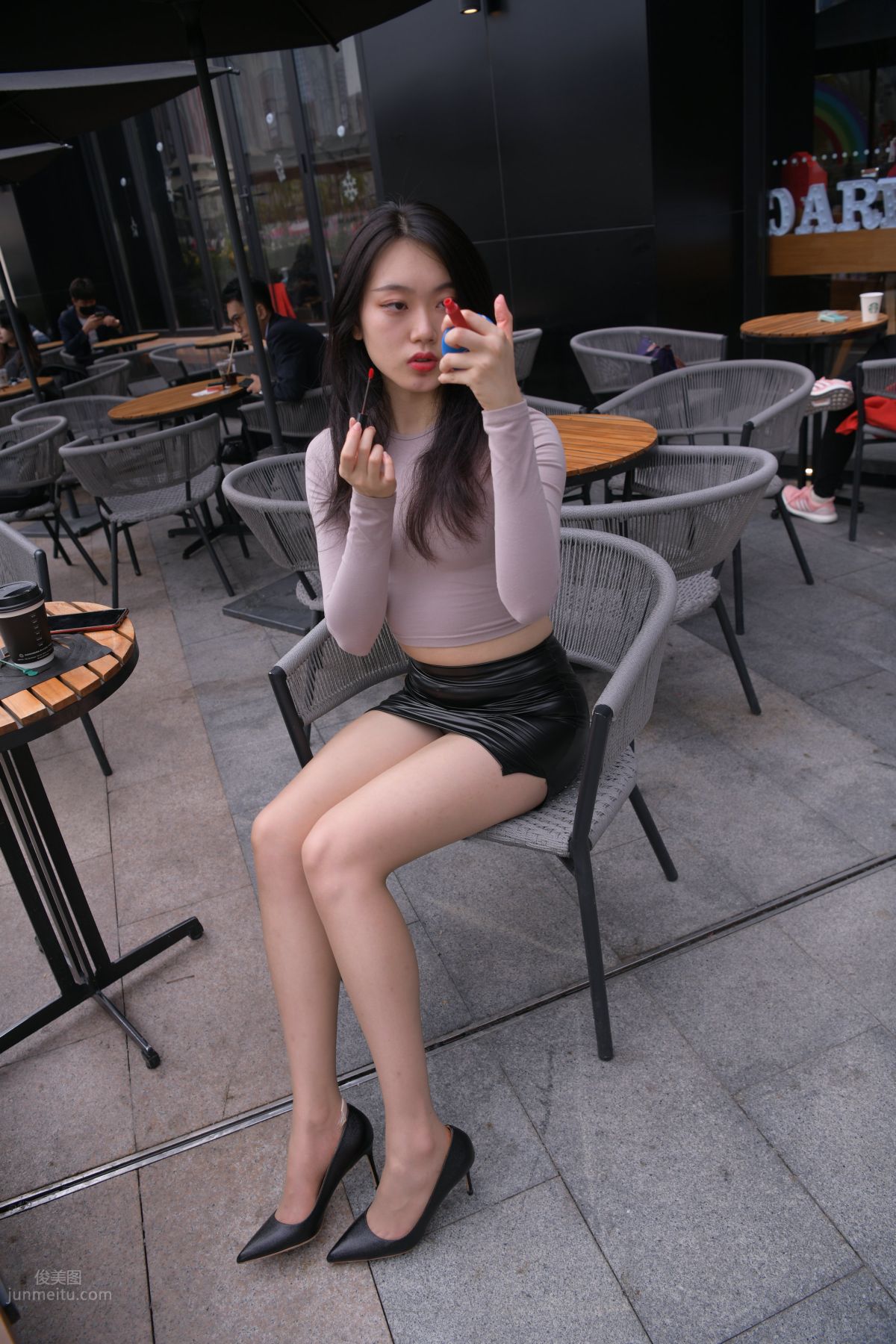 [Mojing Street] 099 Hunhun Street Snap Works, That Woman 1 photo 509