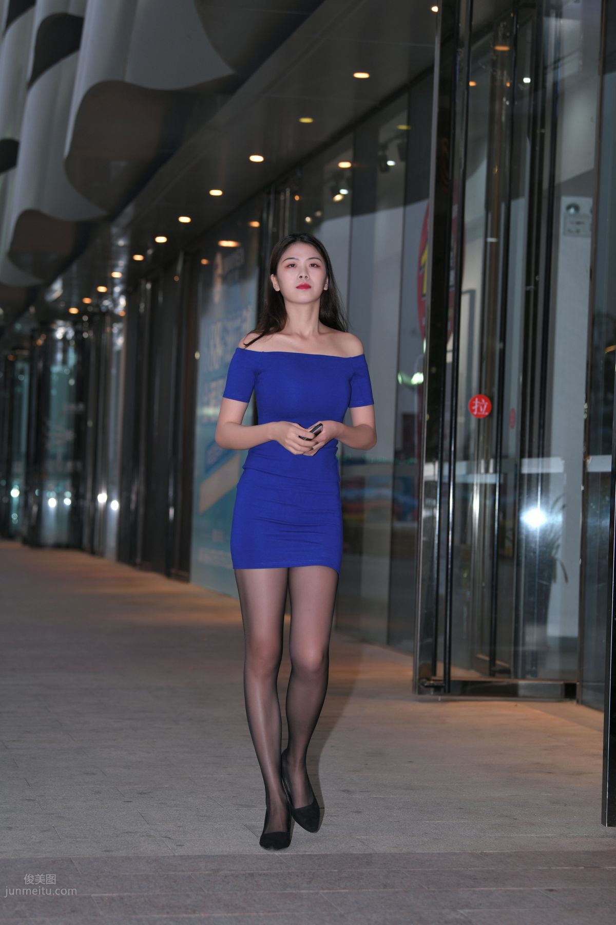[Mojing Street] 102 Cousin's Bodycon Skirt with Slit and Stockings photo 32