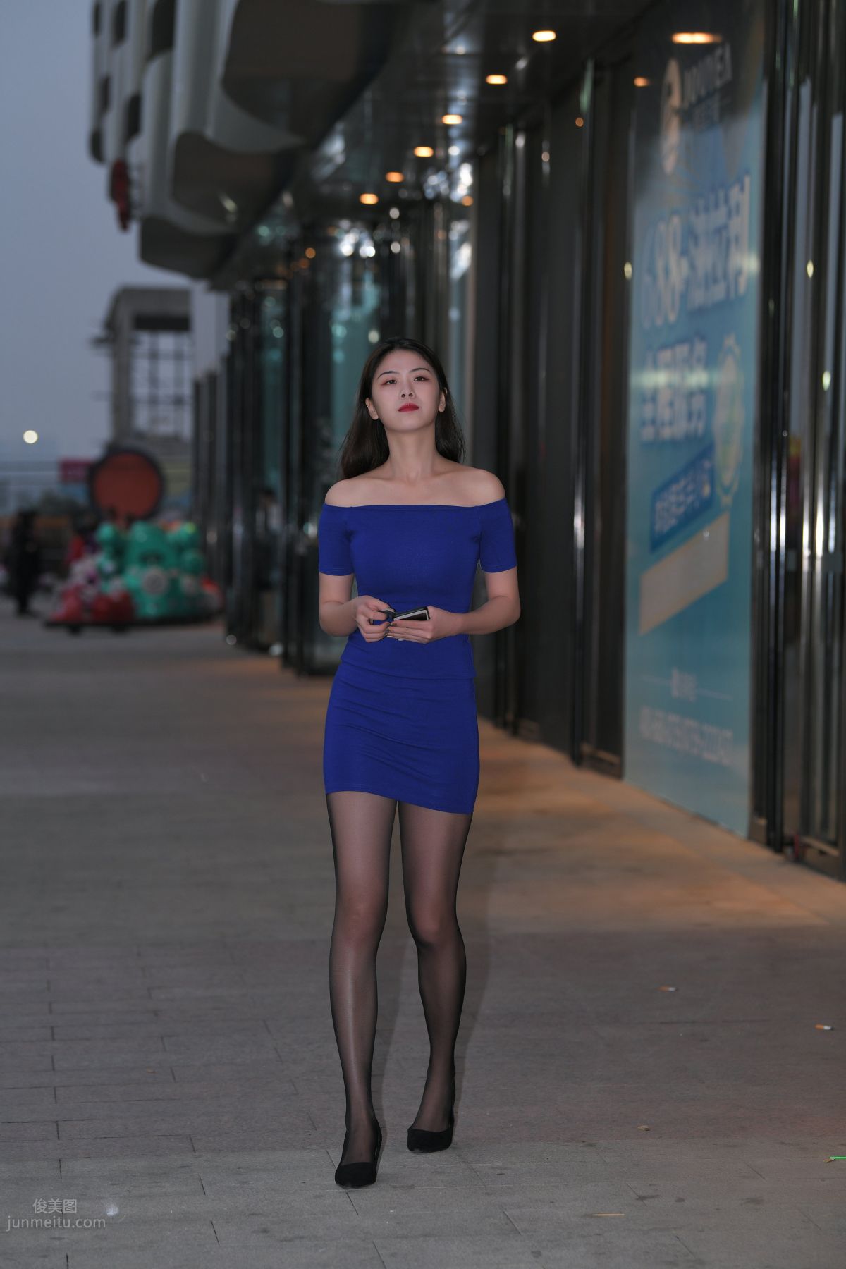 [Mojing Street] 102 Cousin's Bodycon Skirt with Slit and Stockings photo 25