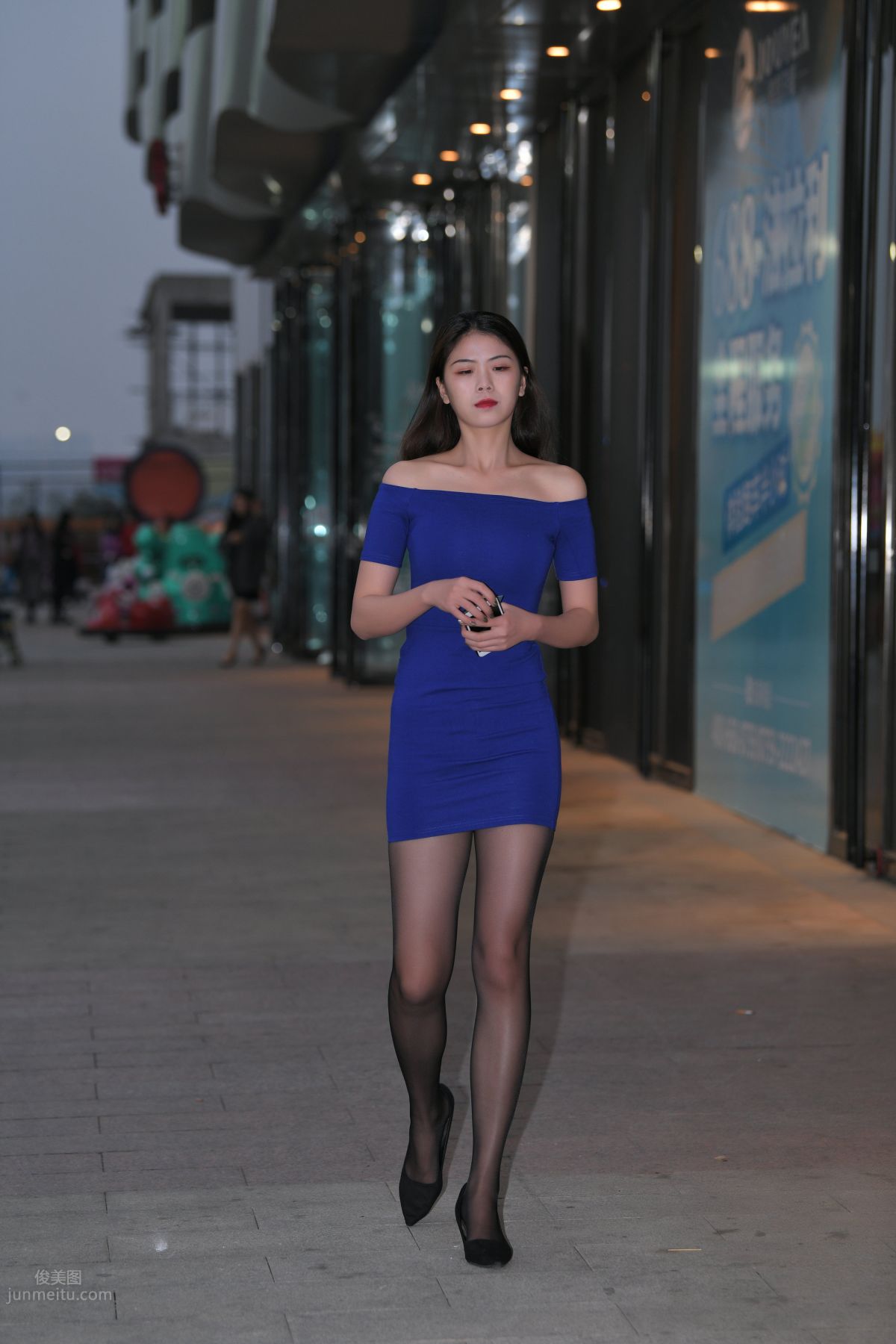 [Mojing Street] 102 Cousin's Bodycon Skirt with Slit and Stockings photo 27