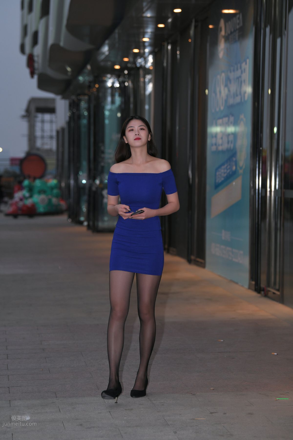 [Mojing Street] 102 Cousin's Bodycon Skirt with Slit and Stockings photo 24