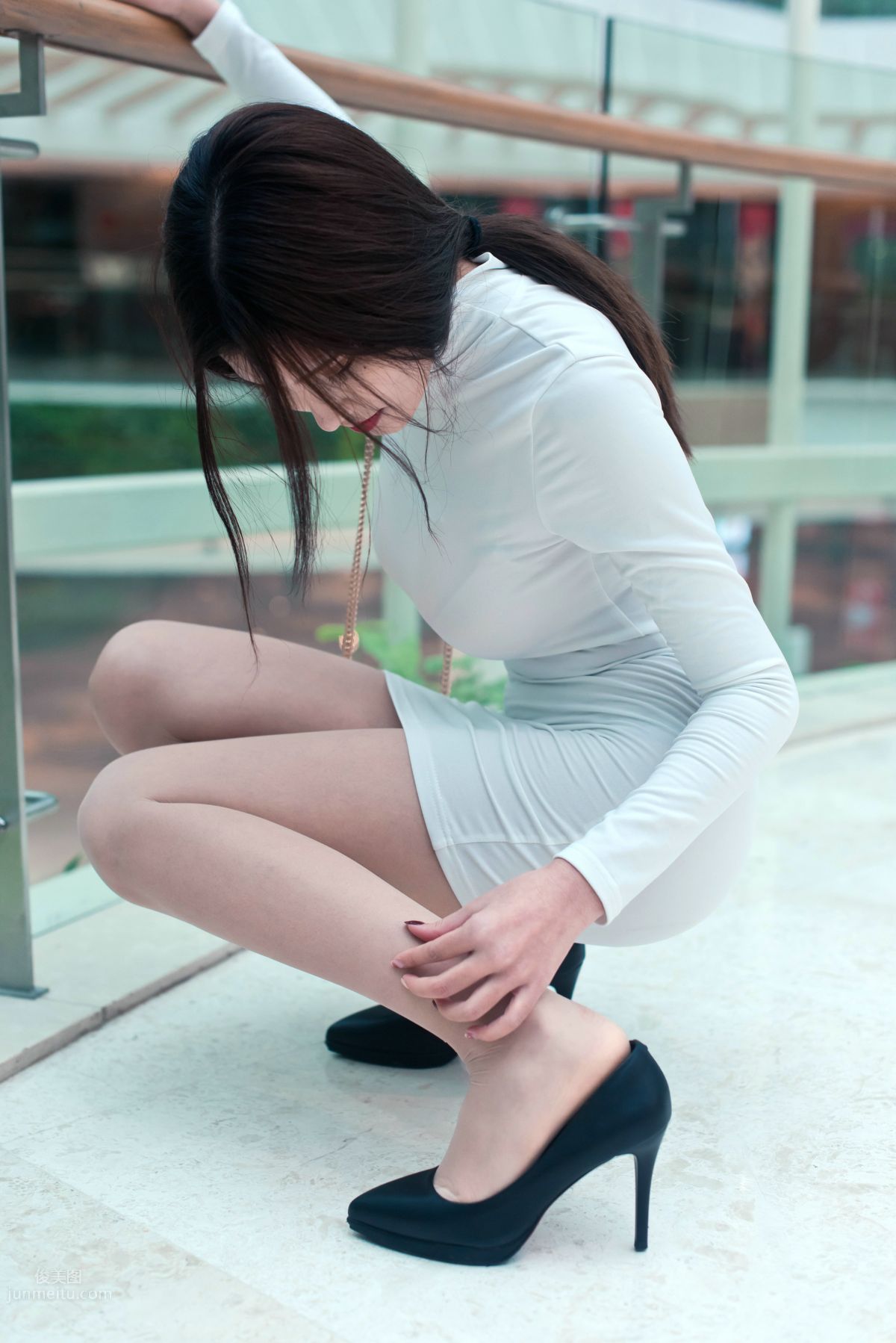 [Mojing Street] 103 Spy Kill Storm, Mini Skirt Flesh-Colored Stockings Female Assassin Tingting, The Final Chapter of the Operation photo 248