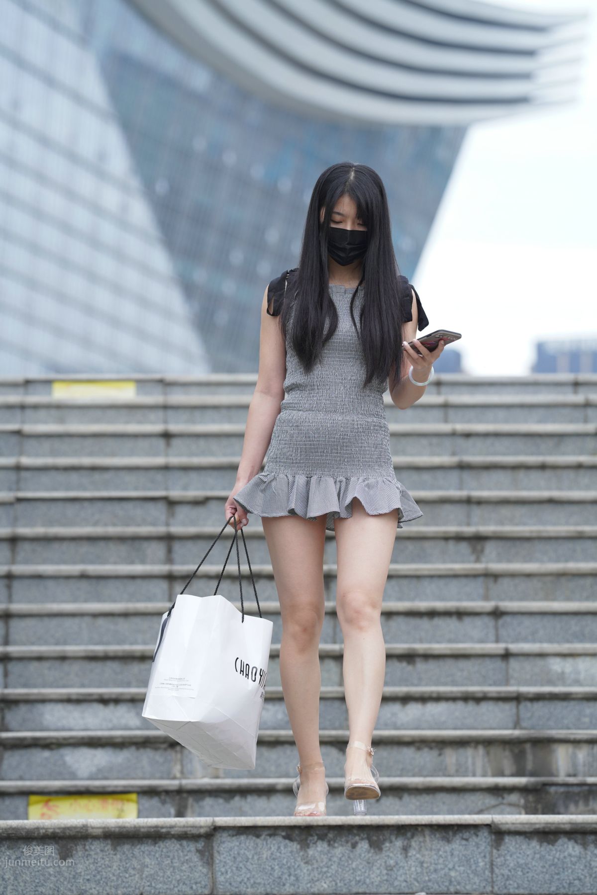 [Mojing Street] 107 Ultra Short Skirt Girl photo 184