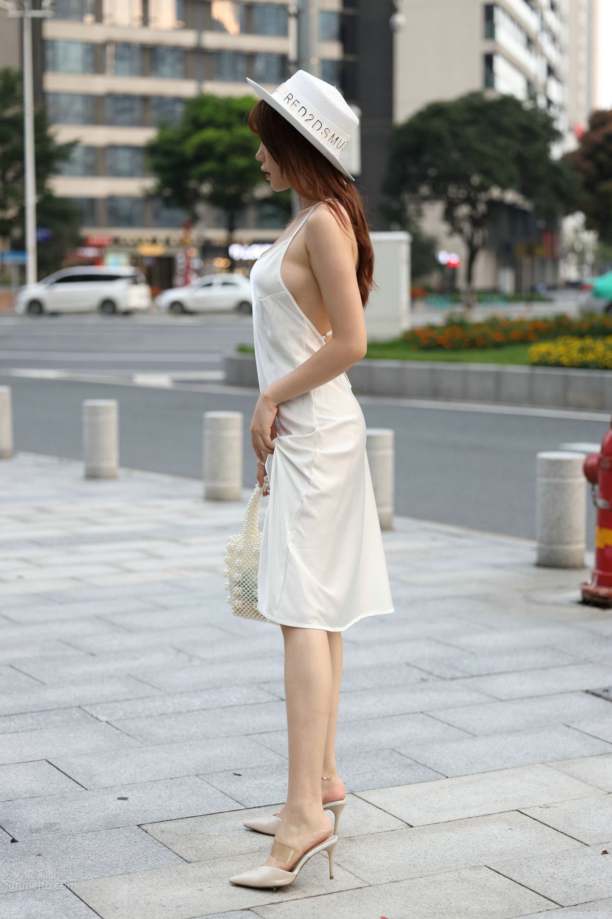 [Mojing Street] 108 Zhizhi Street Snap Photography, Urban Beauty Season 2, White Dress photo 5