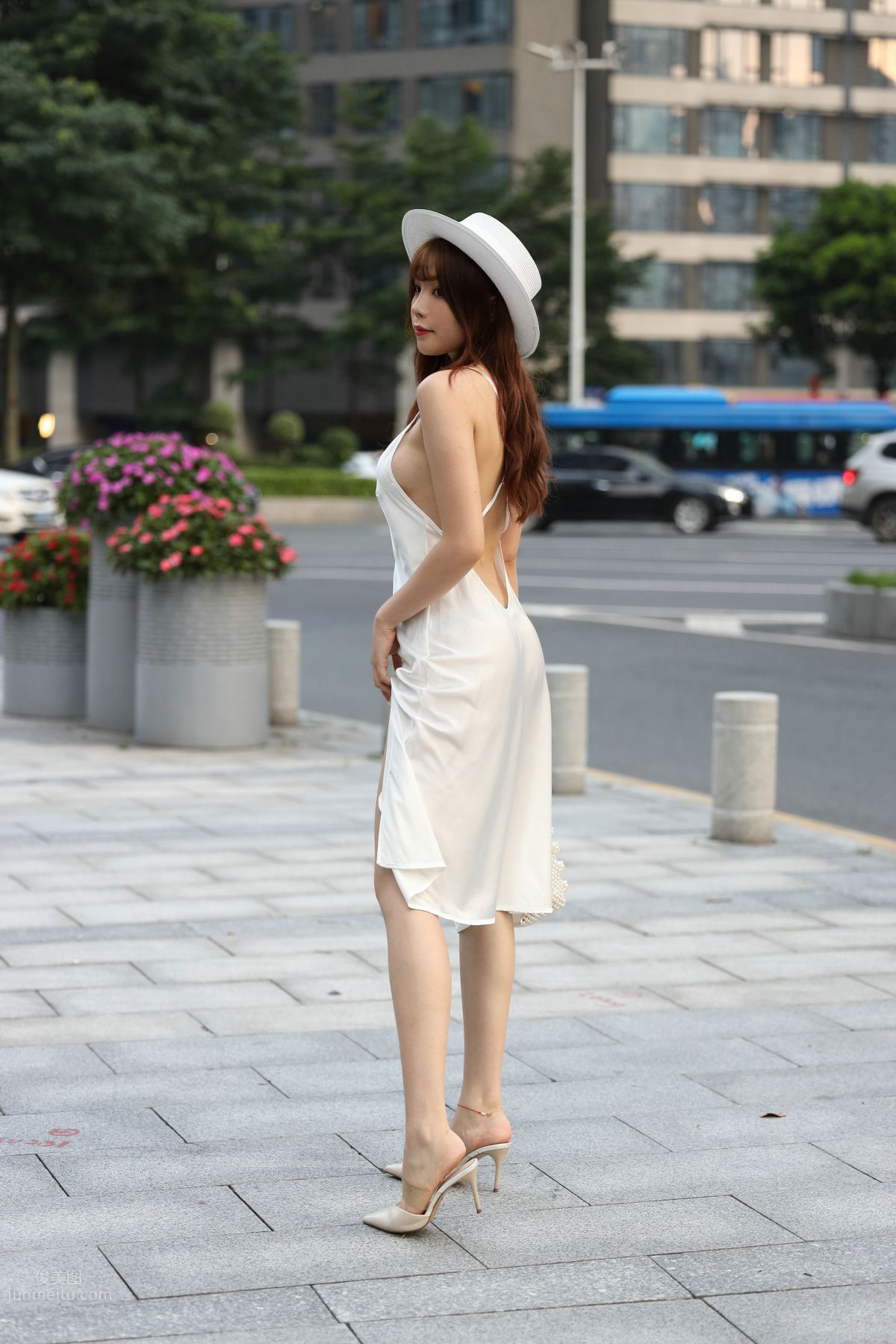 [Mojing Street] 108 Zhizhi Street Snap Photography, Urban Beauty Season 2, White Dress photo 10