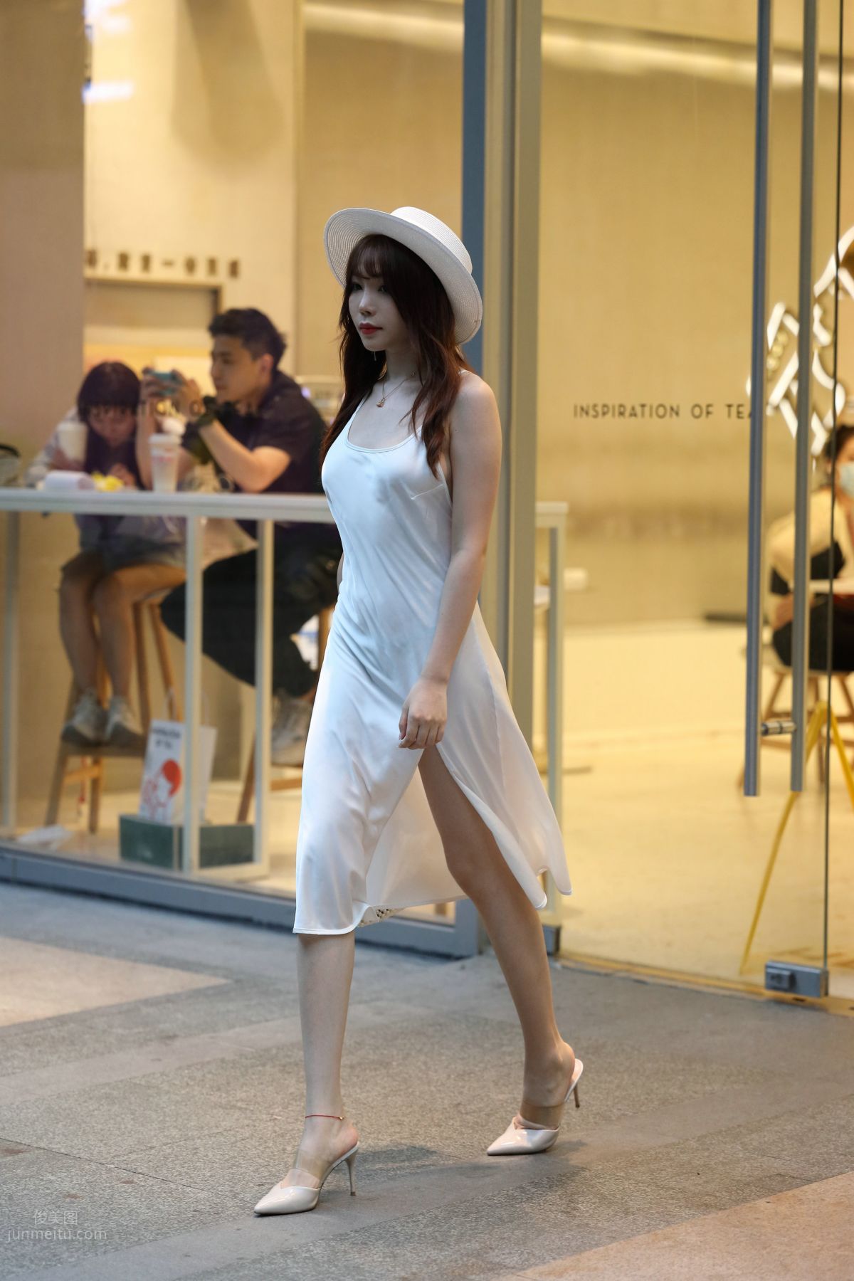 [Mojing Street] 108 Zhizhi Street Snap Photography, Urban Beauty Season 2, White Dress photo 56
