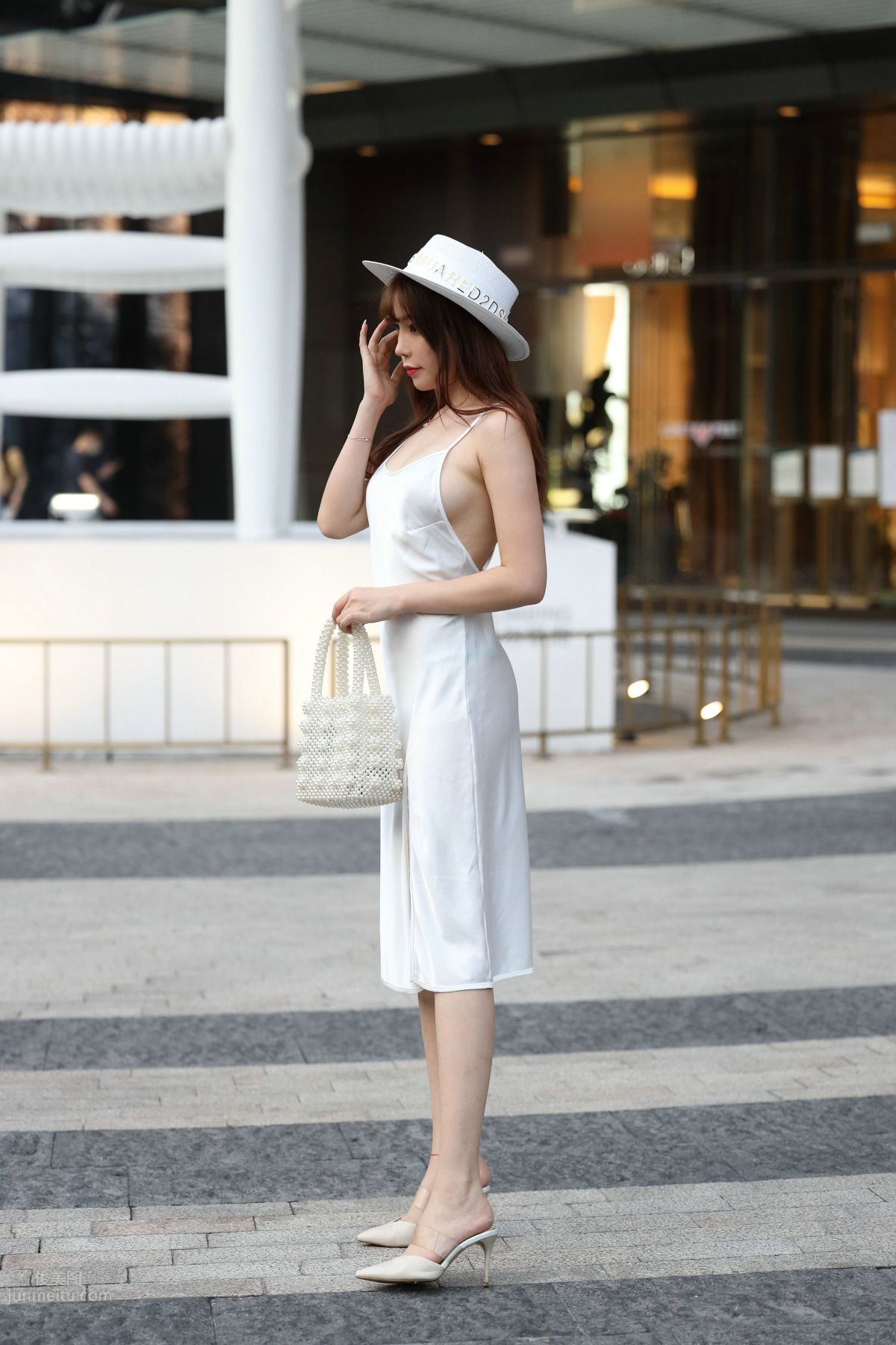 [Mojing Street] 108 Zhizhi Street Snap Photography, Urban Beauty Season 2, White Dress photo 129