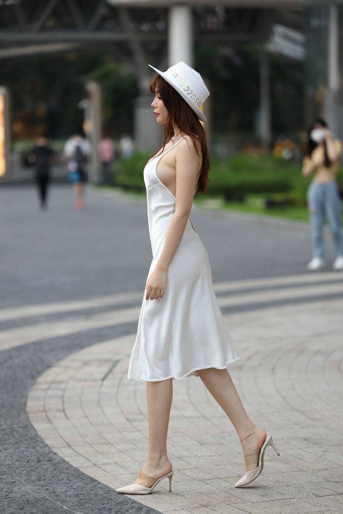 [Mojing Street] 108 Zhizhi Street Snap Photography, Urban Beauty Season 2, White Dress photo 141