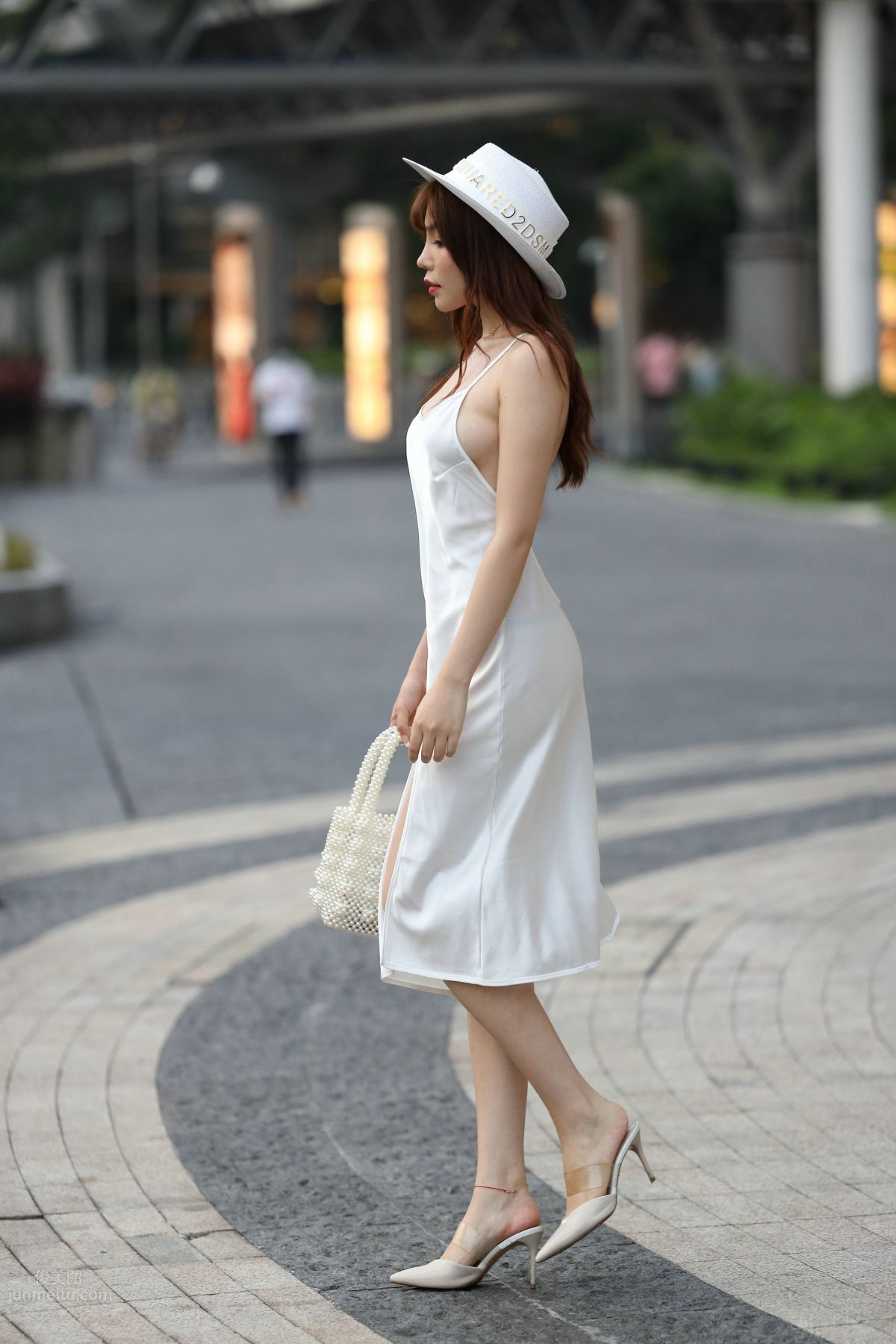 [Mojing Street] 108 Zhizhi Street Snap Photography, Urban Beauty Season 2, White Dress photo 143