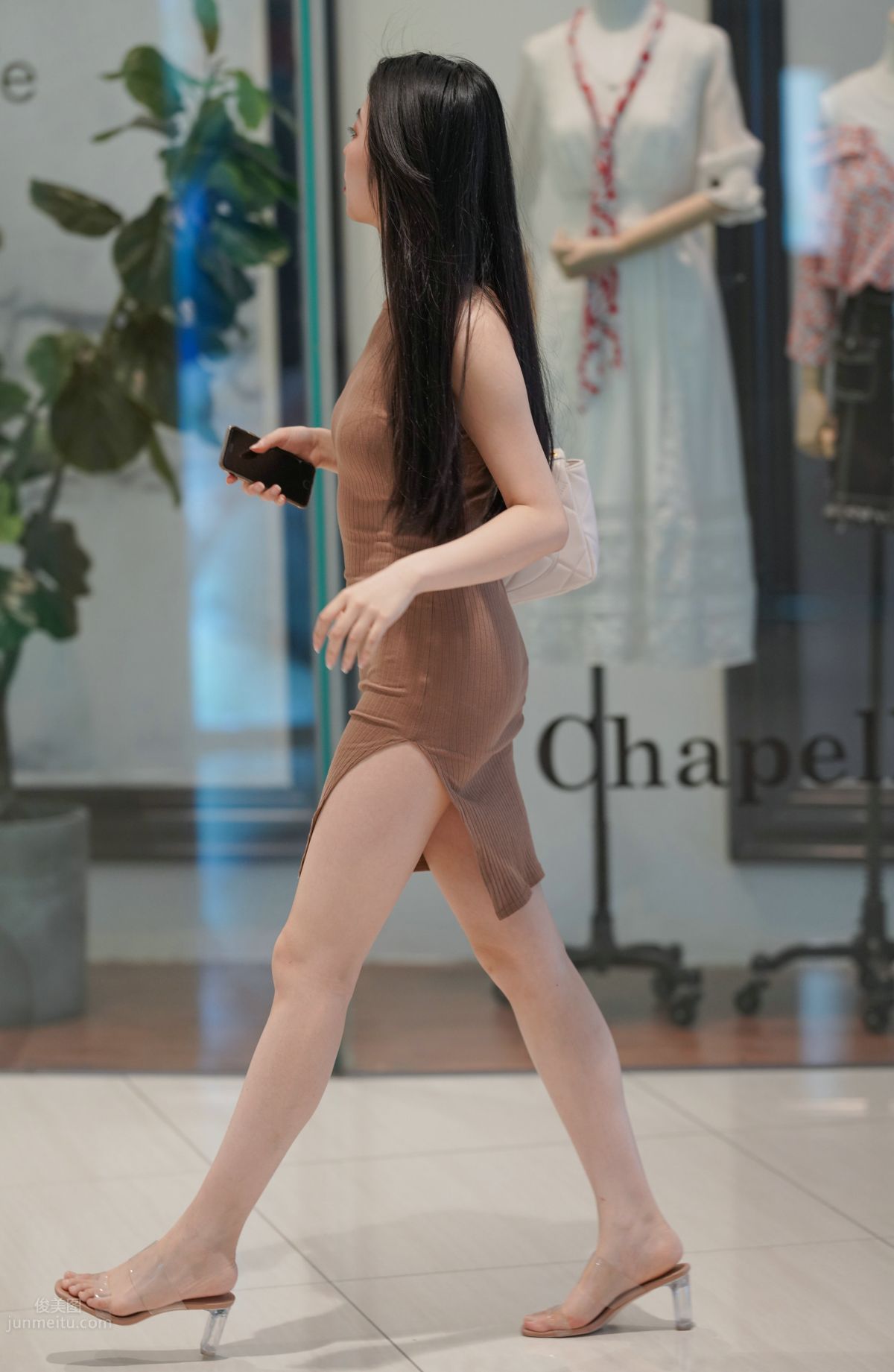 [Mojing Street] 114 Kane Street Snap Works, Chatting Up a Bodycon Skirt Beauty photo 22
