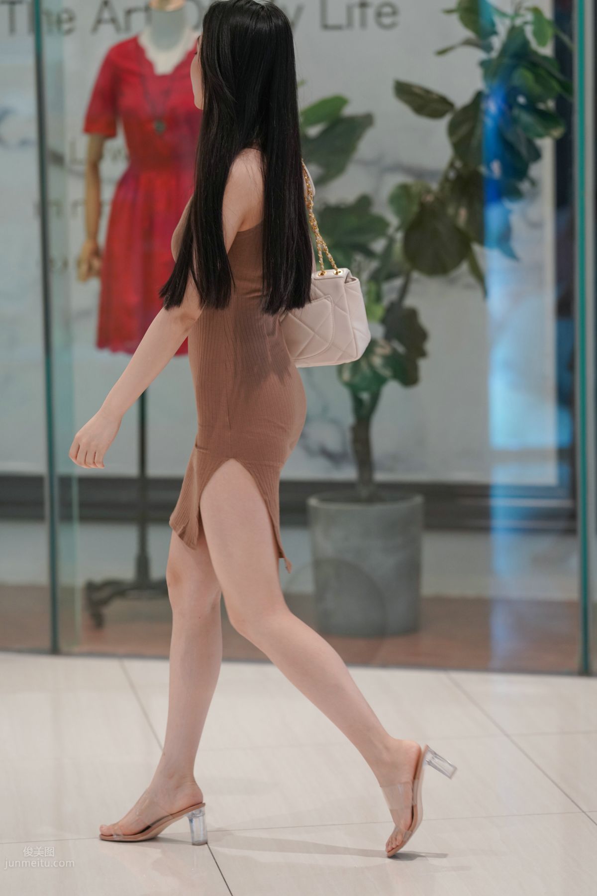 [Mojing Street] 114 Kane Street Snap Works, Chatting Up a Bodycon Skirt Beauty photo 24