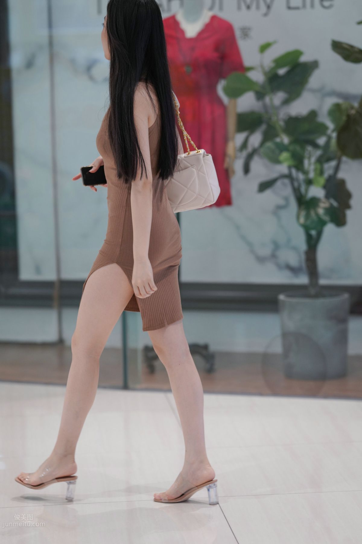 [Mojing Street] 114 Kane Street Snap Works, Chatting Up a Bodycon Skirt Beauty photo 25