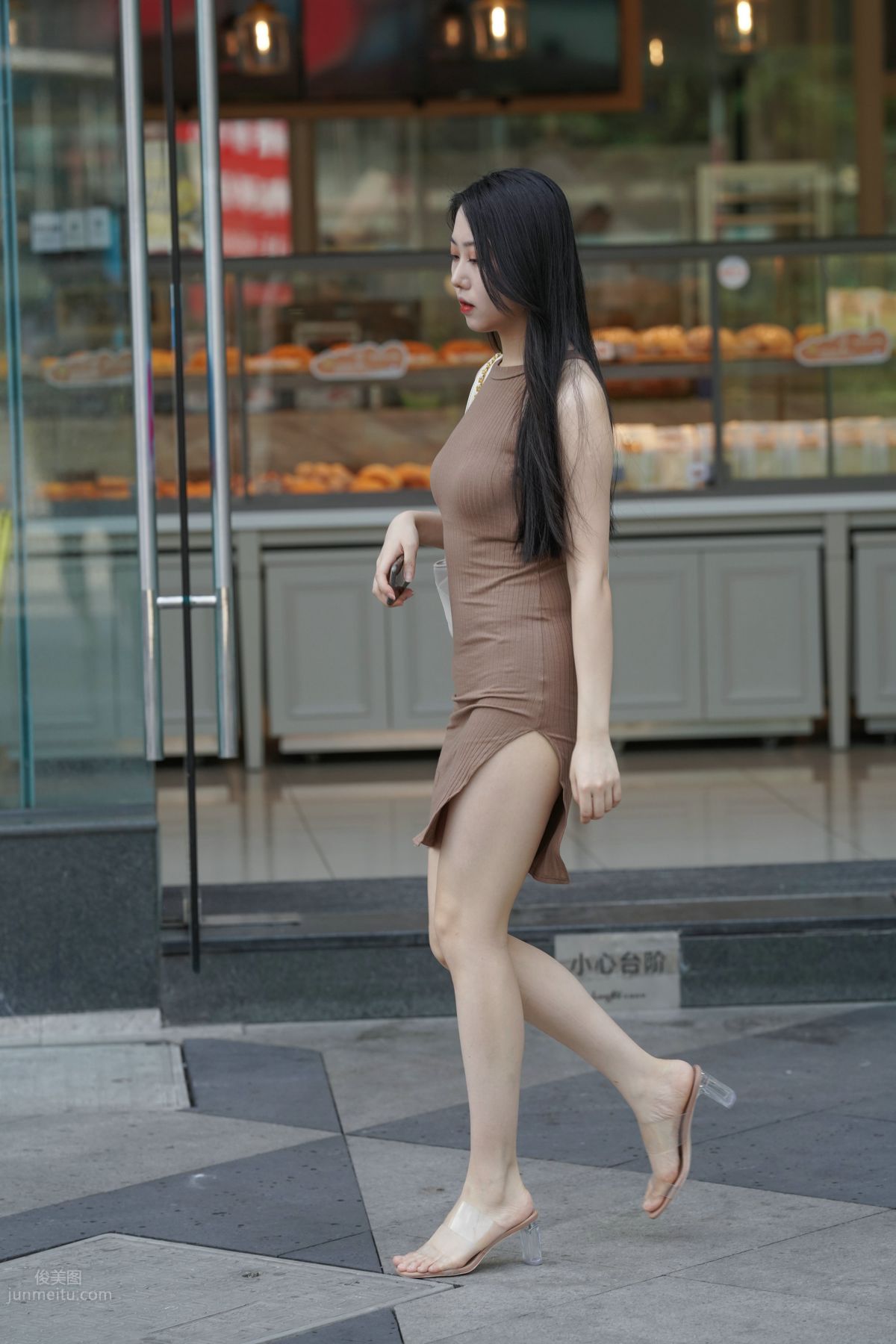 [Mojing Street] 114 Kane Street Snap Works, Chatting Up a Bodycon Skirt Beauty photo 50