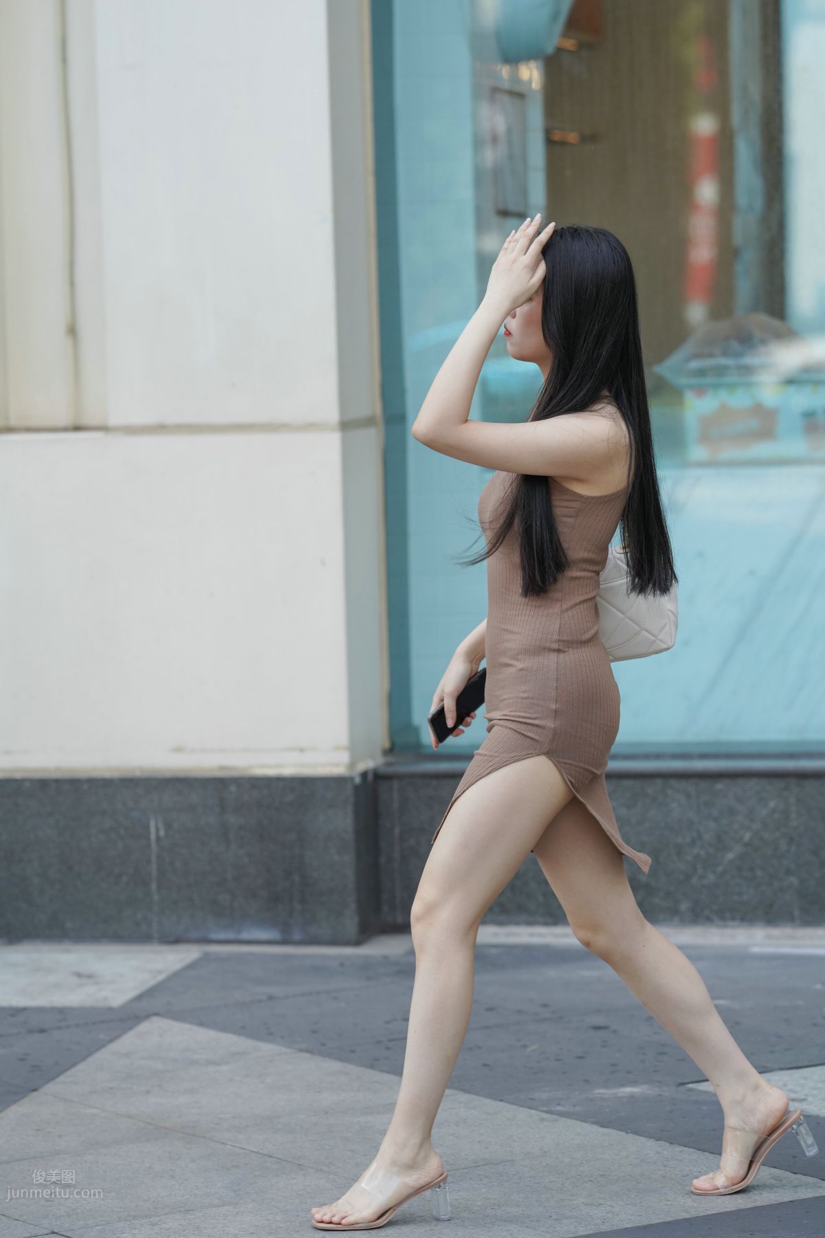 [Mojing Street] 114 Kane Street Snap Works, Chatting Up a Bodycon Skirt Beauty photo 55