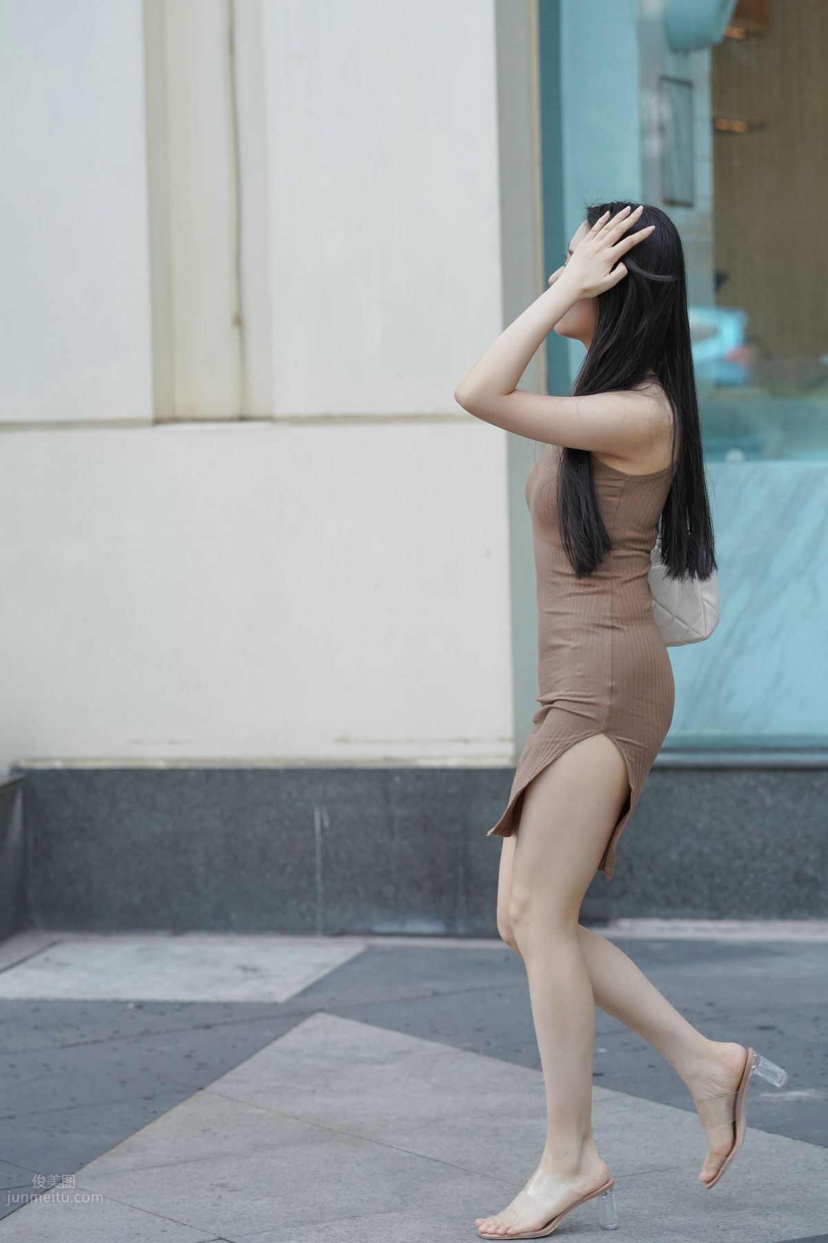 [Mojing Street] 114 Kane Street Snap Works, Chatting Up a Bodycon Skirt Beauty photo 56