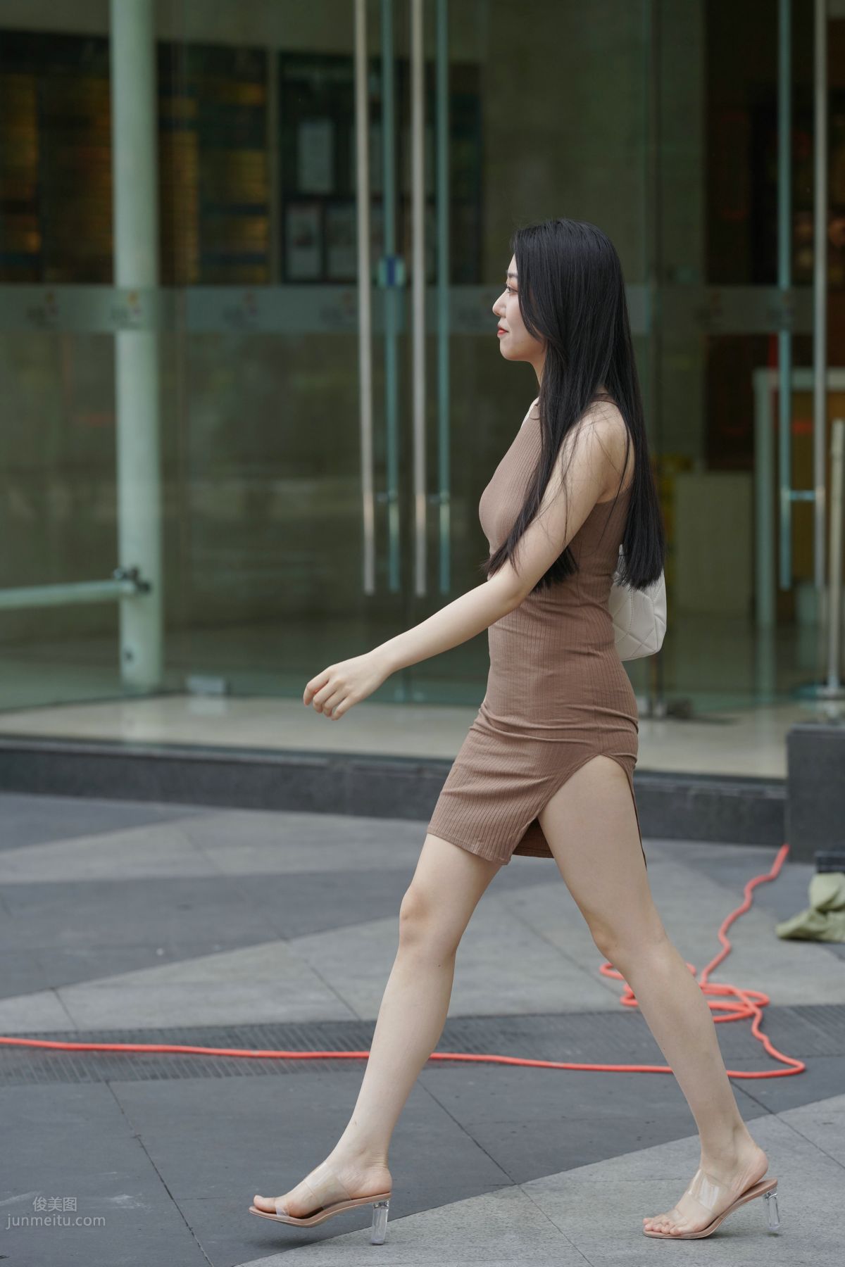 [Mojing Street] 114 Kane Street Snap Works, Chatting Up a Bodycon Skirt Beauty photo 58