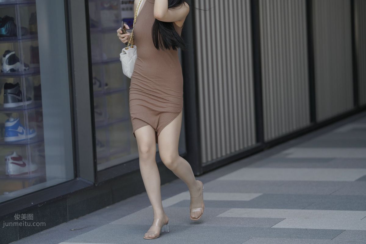 [Mojing Street] 114 Kane Street Snap Works, Chatting Up a Bodycon Skirt Beauty photo 85