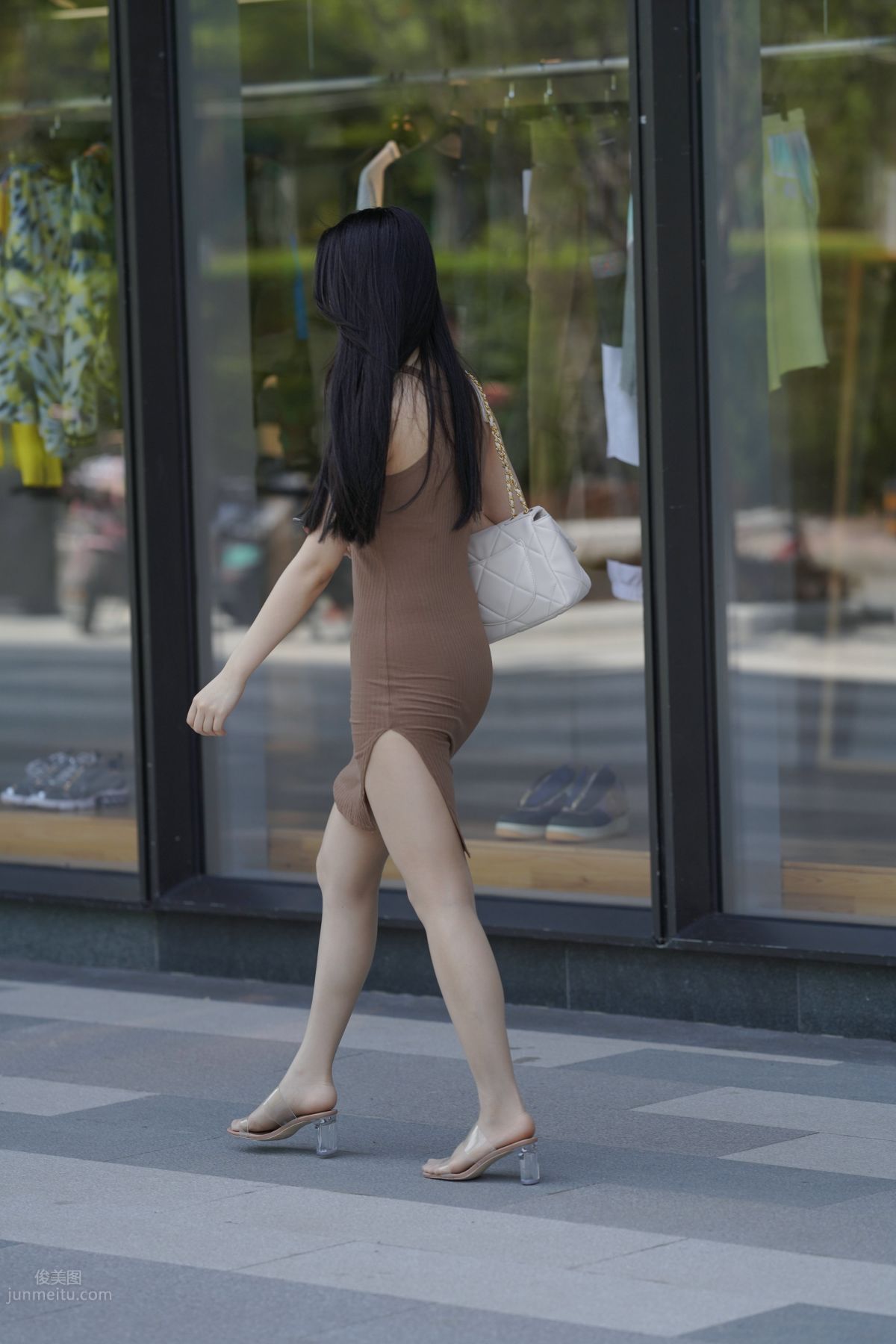 [Mojing Street] 114 Kane Street Snap Works, Chatting Up a Bodycon Skirt Beauty photo 87