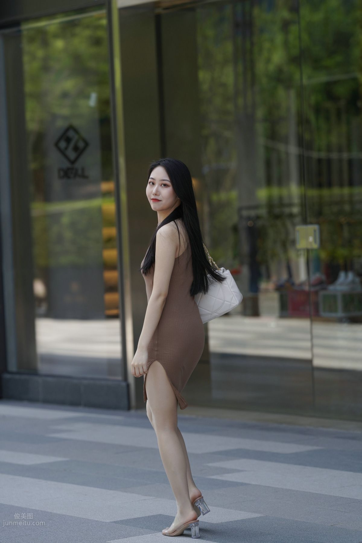 [Mojing Street] 114 Kane Street Snap Works, Chatting Up a Bodycon Skirt Beauty photo 91