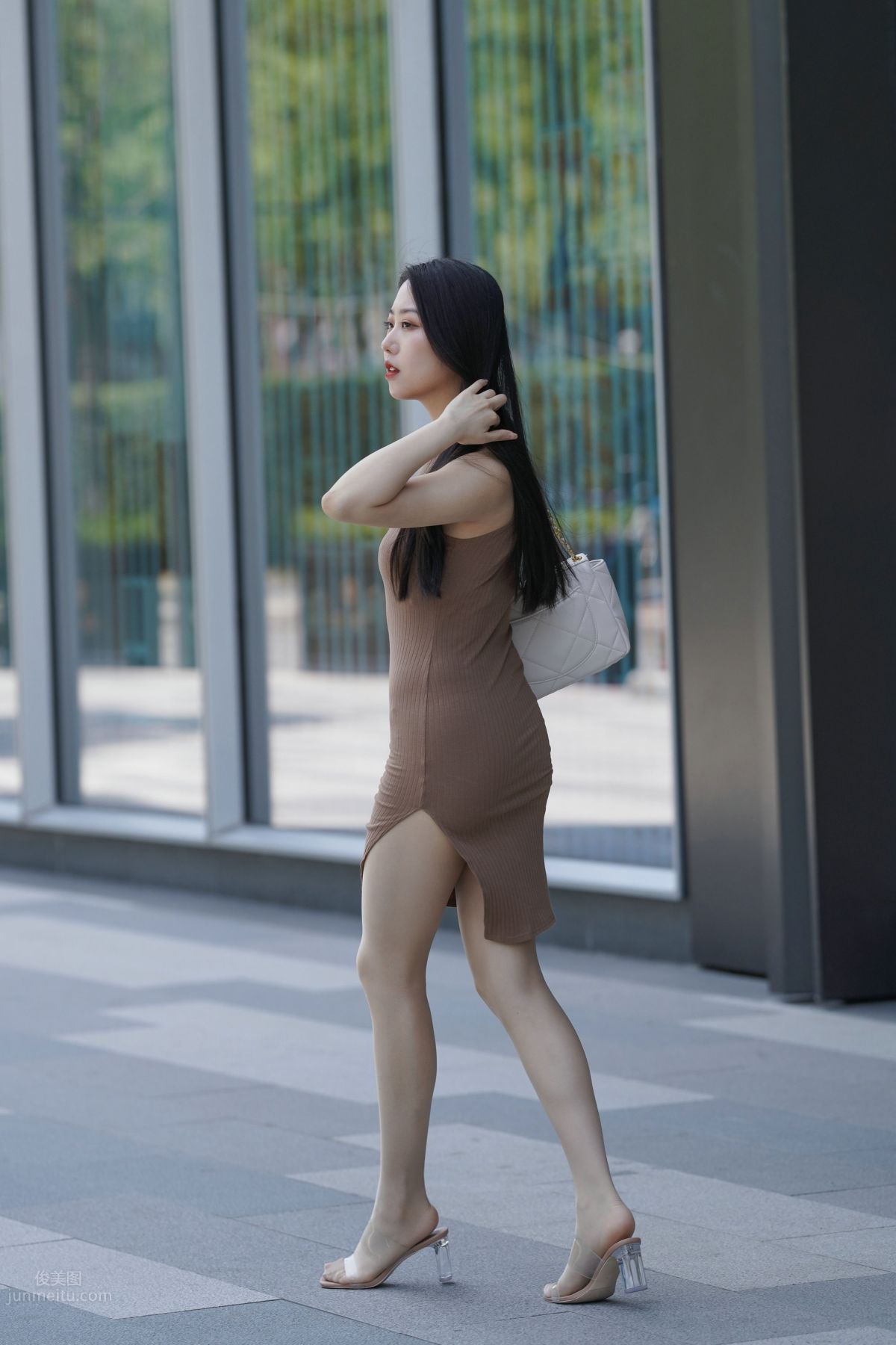 [Mojing Street] 114 Kane Street Snap Works, Chatting Up a Bodycon Skirt Beauty photo 95