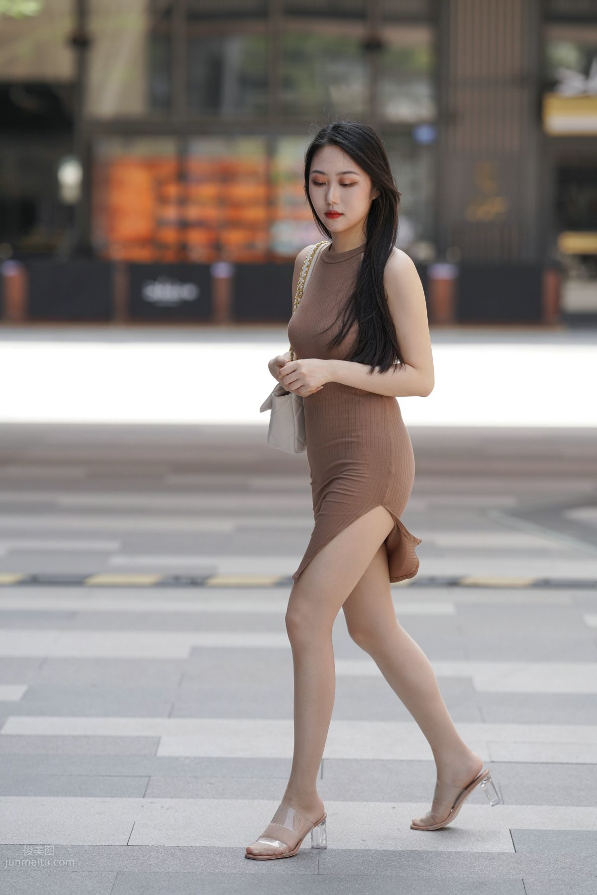 [Mojing Street] 114 Kane Street Snap Works, Chatting Up a Bodycon Skirt Beauty photo 120