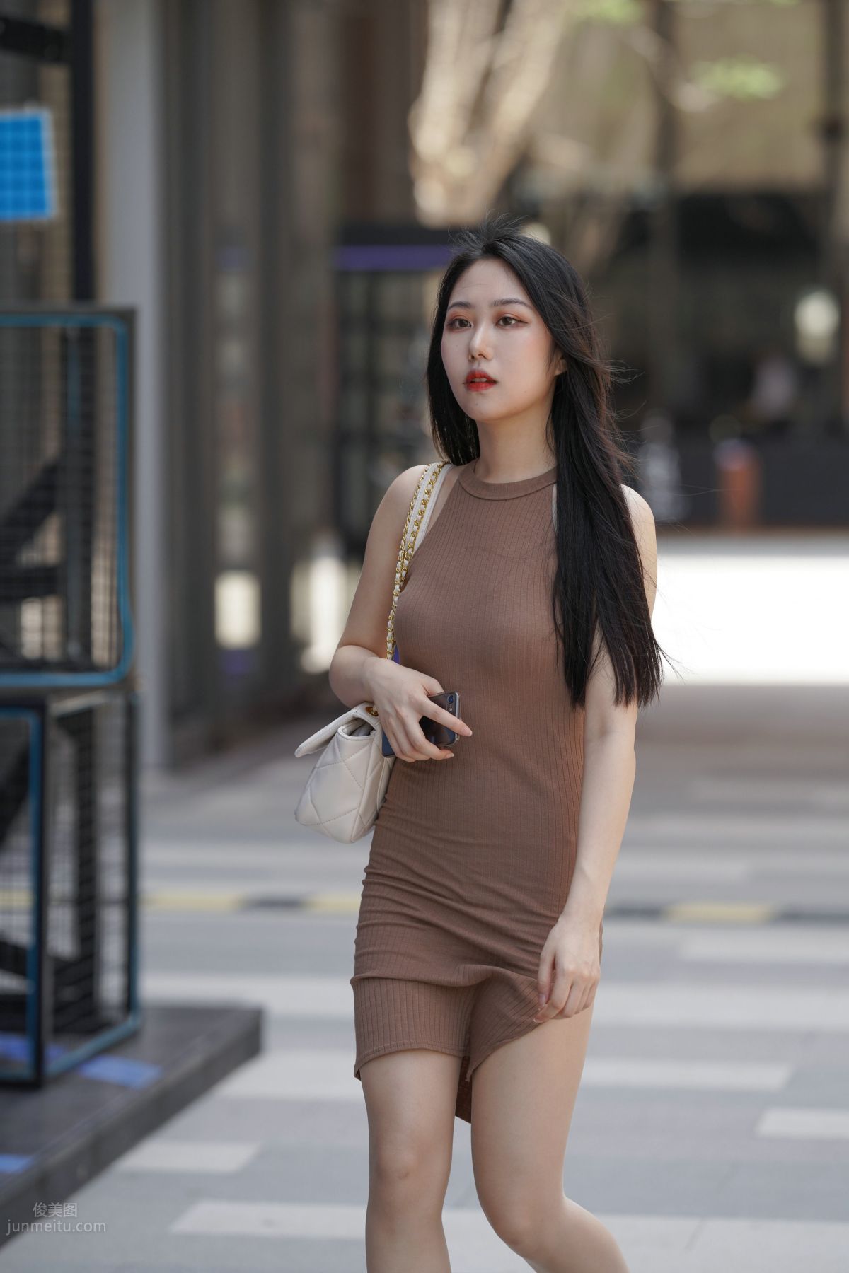 [Mojing Street] 114 Kane Street Snap Works, Chatting Up a Bodycon Skirt Beauty photo 124