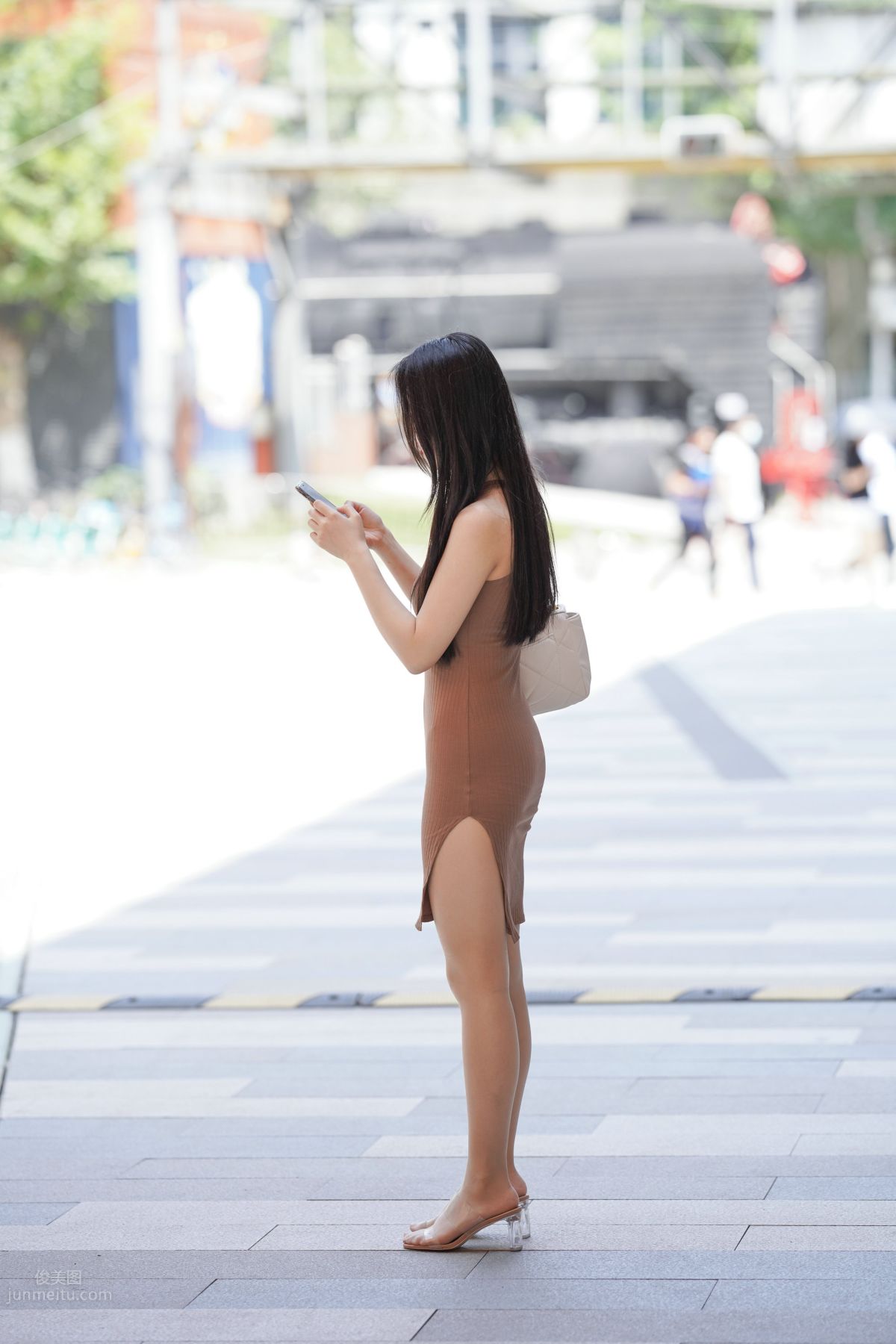 [Mojing Street] 114 Kane Street Snap Works, Chatting Up a Bodycon Skirt Beauty photo 136