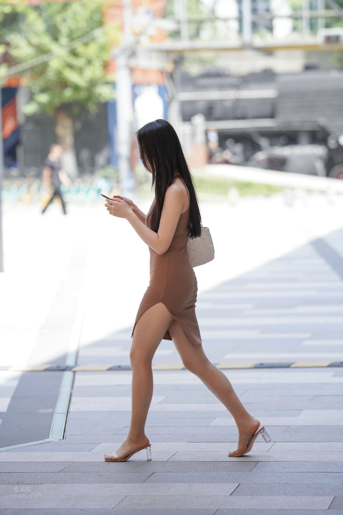 [Mojing Street] 114 Kane Street Snap Works, Chatting Up a Bodycon Skirt Beauty photo 137