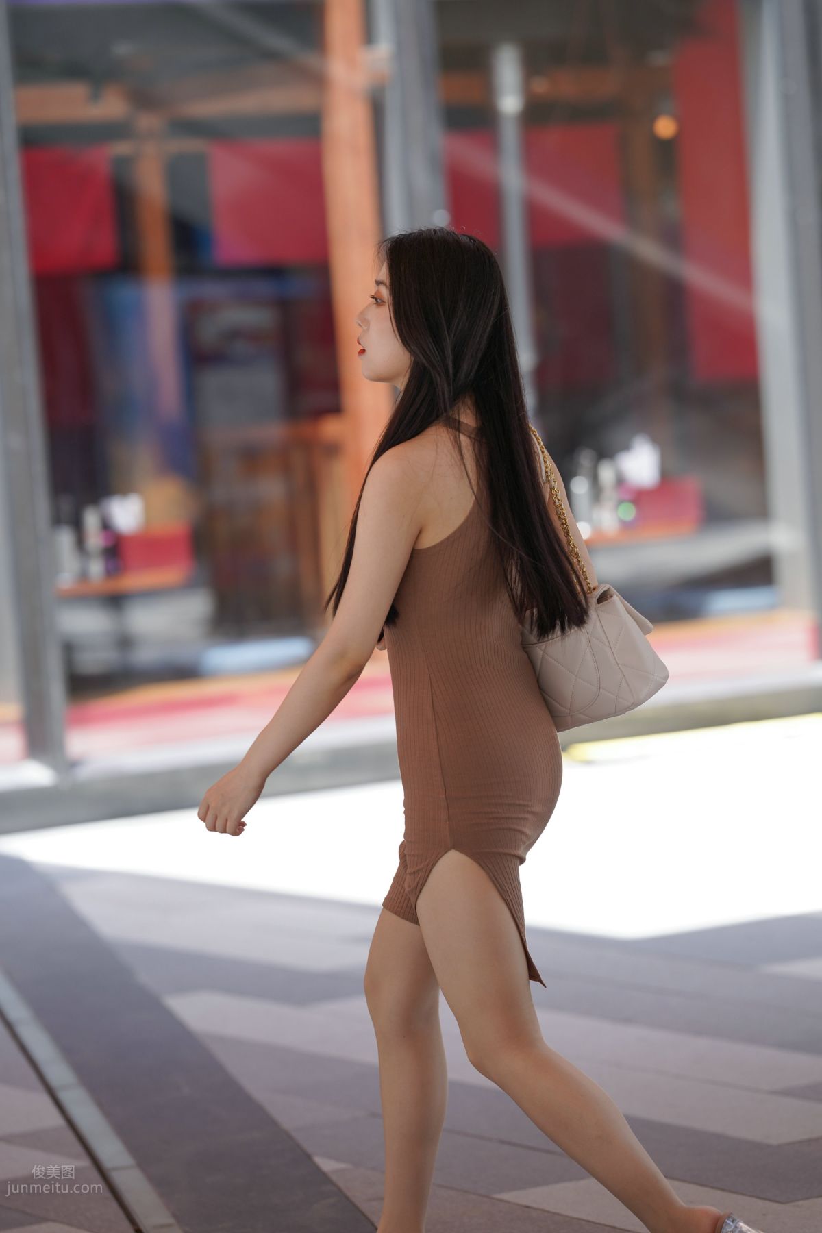[Mojing Street] 114 Kane Street Snap Works, Chatting Up a Bodycon Skirt Beauty photo 144