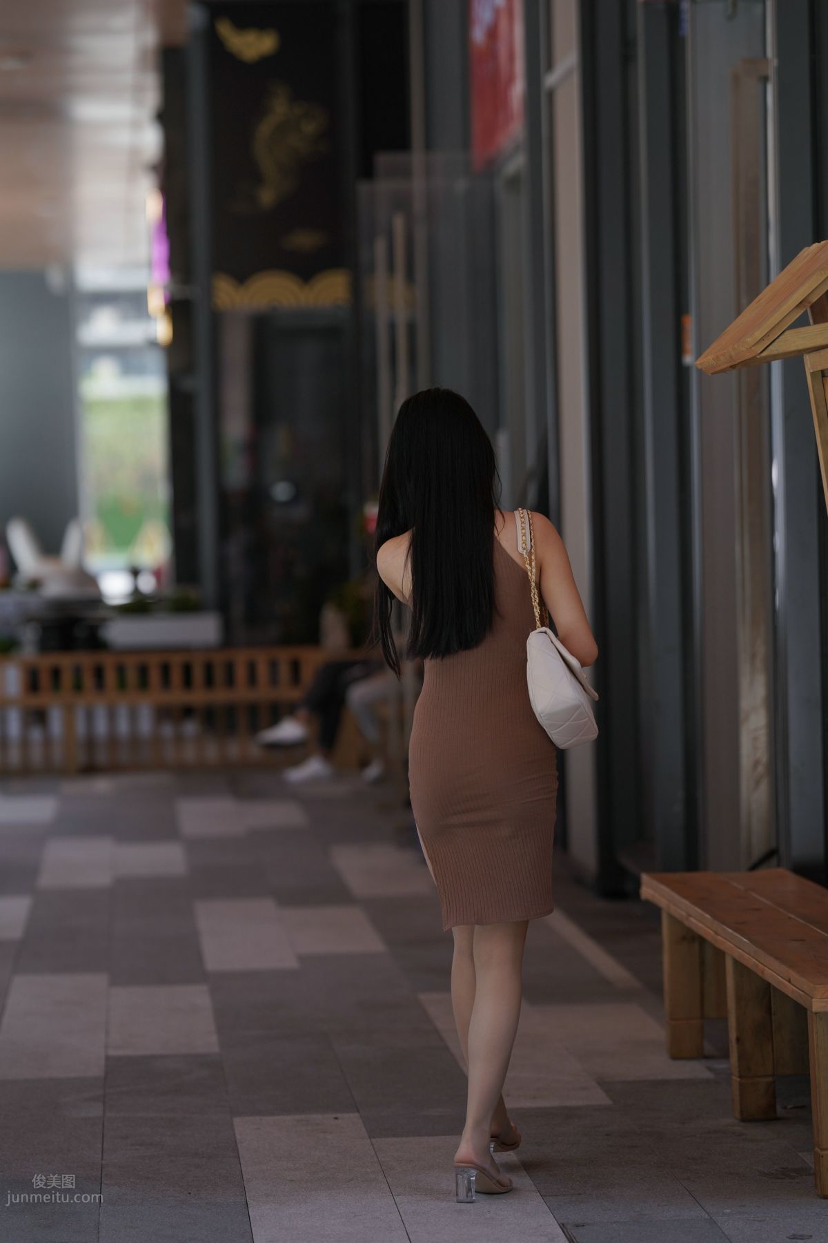 [Mojing Street] 114 Kane Street Snap Works, Chatting Up a Bodycon Skirt Beauty photo 151