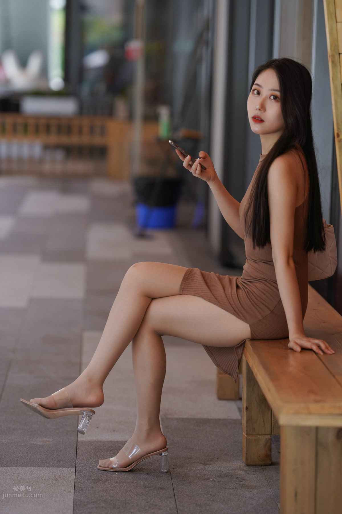 [Mojing Street] 114 Kane Street Snap Works, Chatting Up a Bodycon Skirt Beauty photo 154