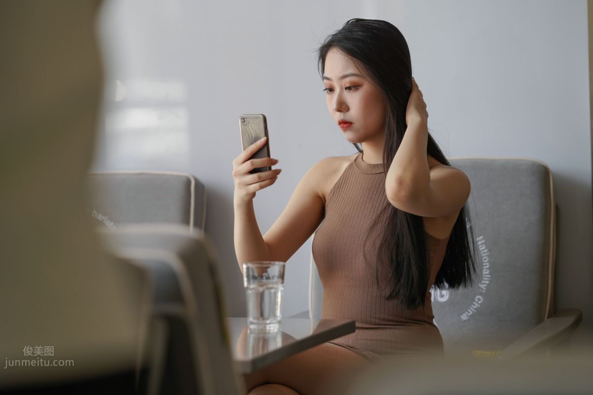 [Mojing Street] 114 Kane Street Snap Works, Chatting Up a Bodycon Skirt Beauty photo 198