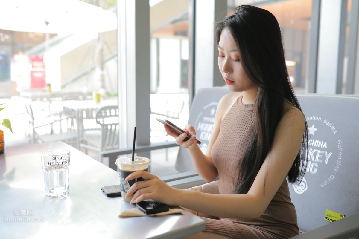 [Mojing Street] 114 Kane Street Snap Works, Chatting Up a Bodycon Skirt Beauty photo 202
