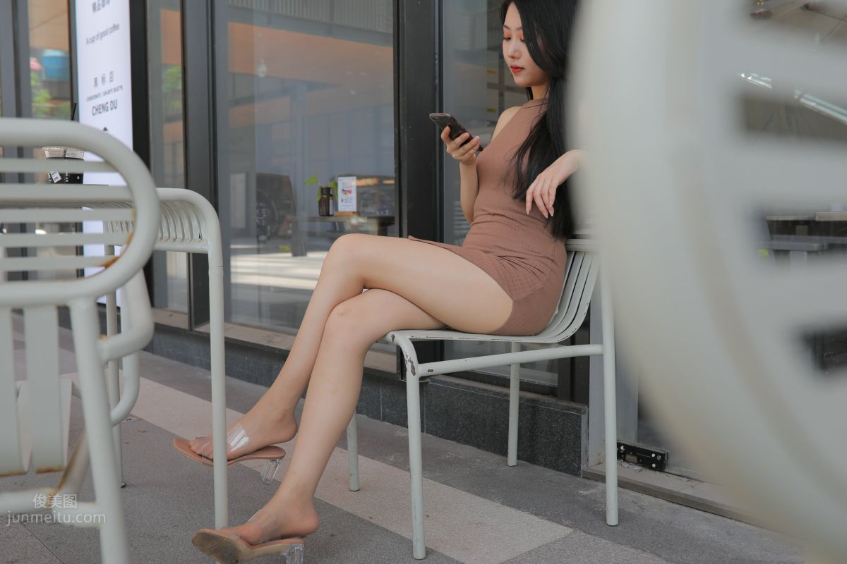 [Mojing Street] 114 Kane Street Snap Works, Chatting Up a Bodycon Skirt Beauty photo 212