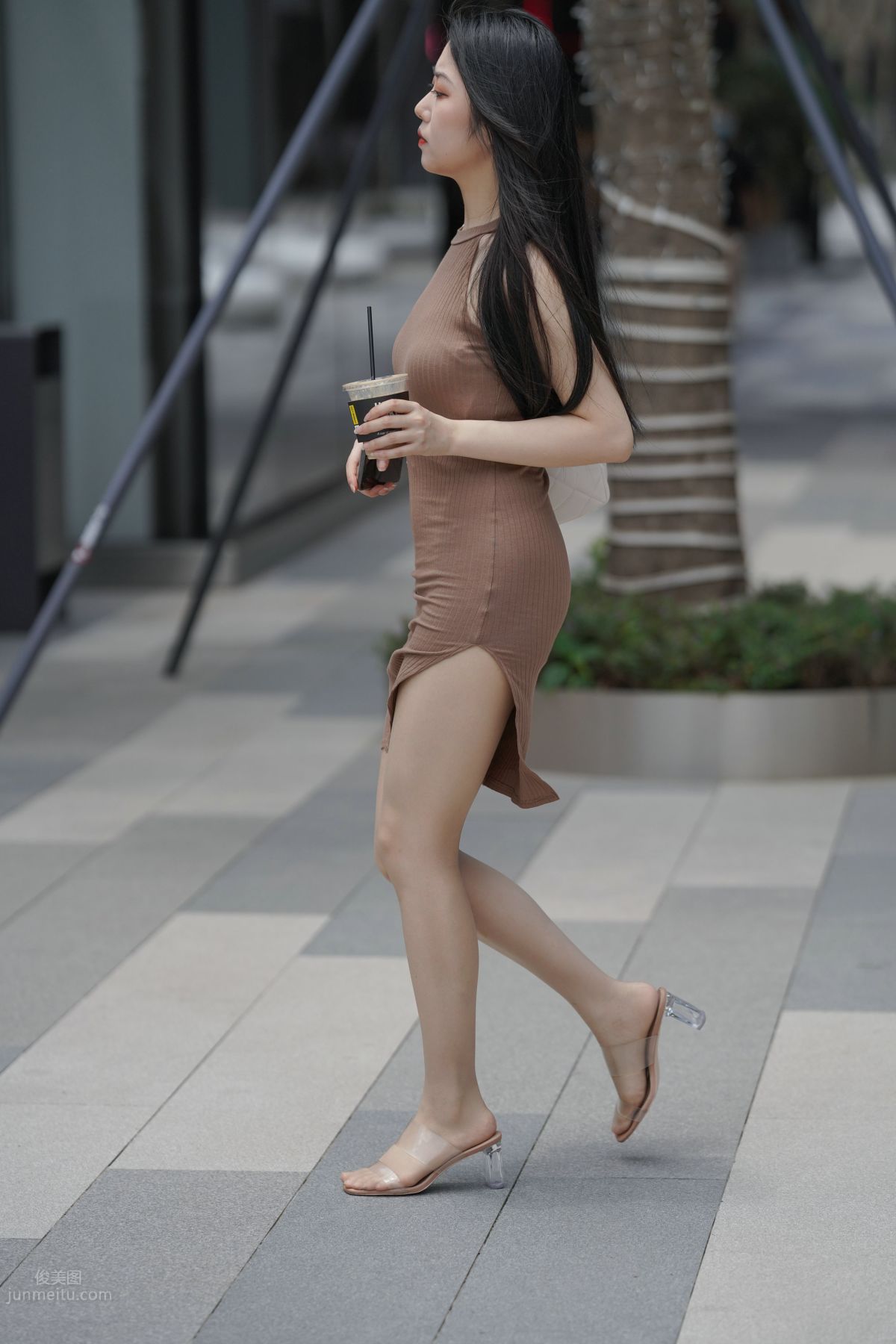 [Mojing Street] 114 Kane Street Snap Works, Chatting Up a Bodycon Skirt Beauty photo 235